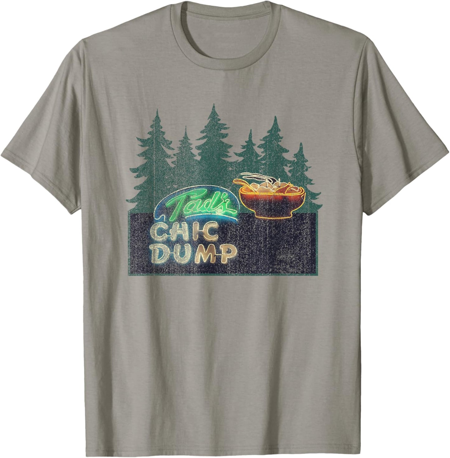 Tad's Chic Dump Funny Food Tad Chicken Dumpling T-Shirt - T-Shirt | Sand