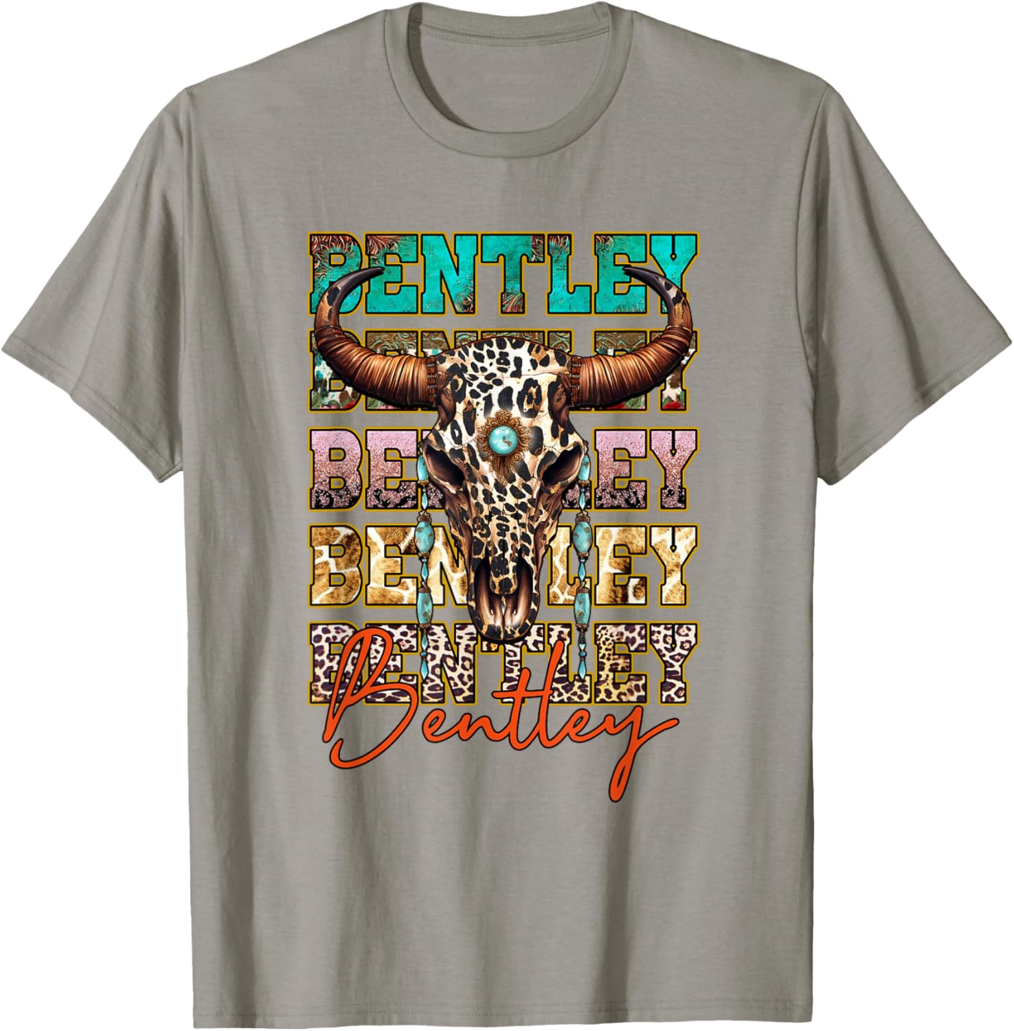 Graphic Bentley Personalized Name Retro Outfit Name Pride T-Shirt - T-Shirt | Sand