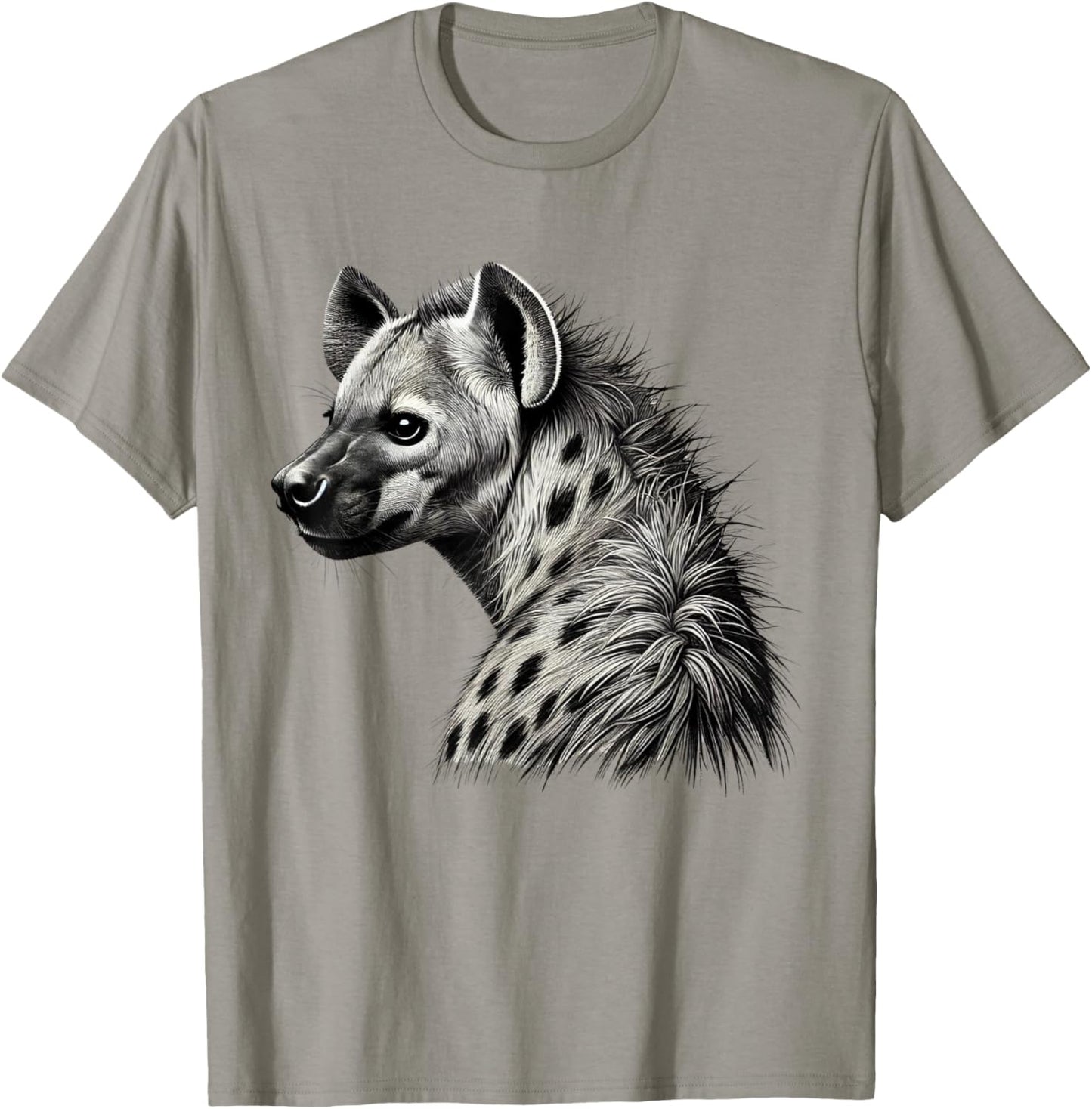 Spotted Hyena Wildlife Design for Hyena Fans T-Shirt - T-Shirt | Sand