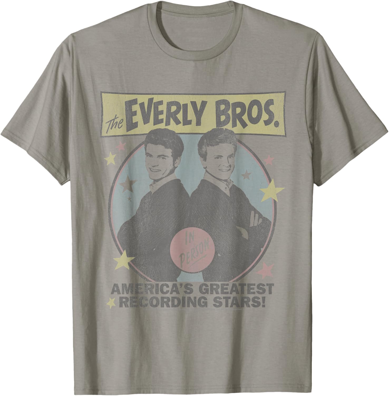 The Everly Brothers In Person T-Shirt - T-Shirt | Sand