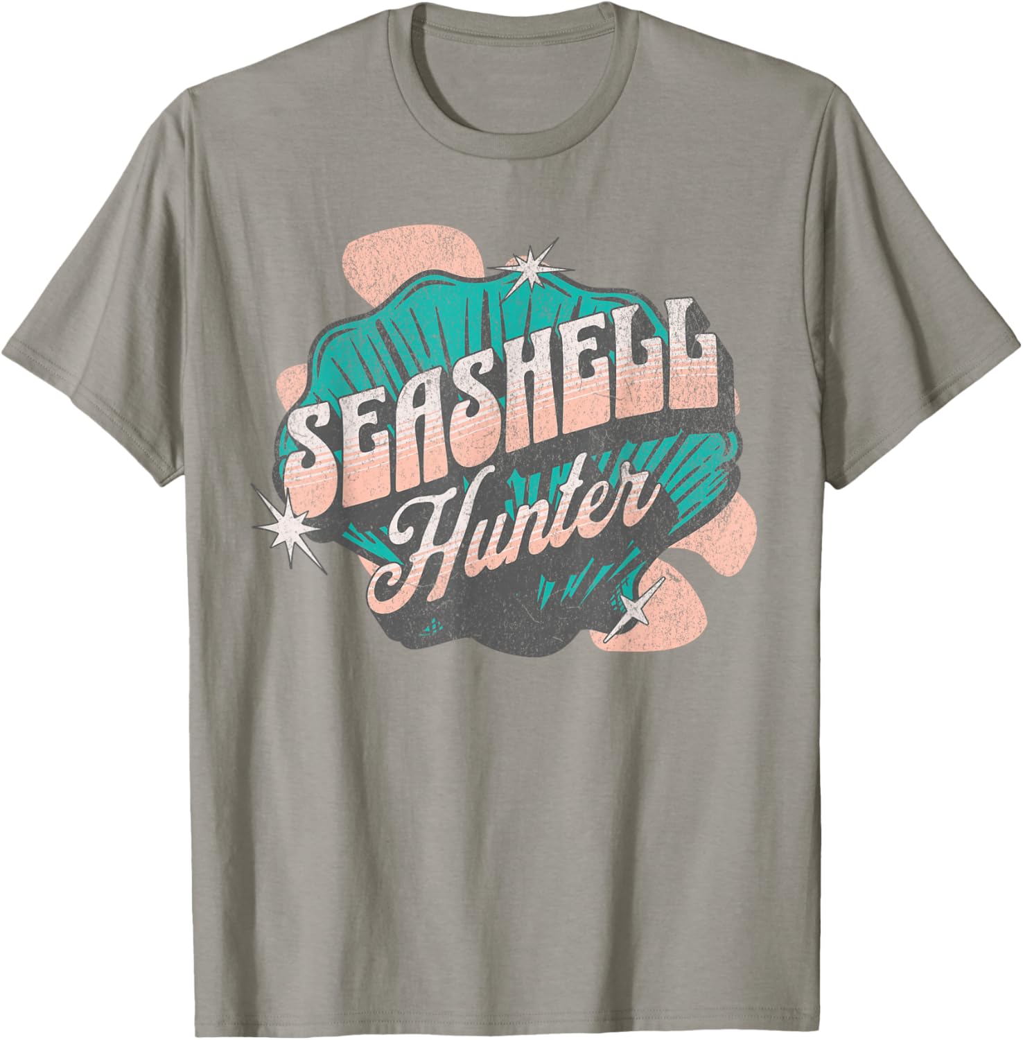 Beach Summer Vacation Tops Cruise Ocean Seashell Hunter T-Shirt - T-Shirt | Sand