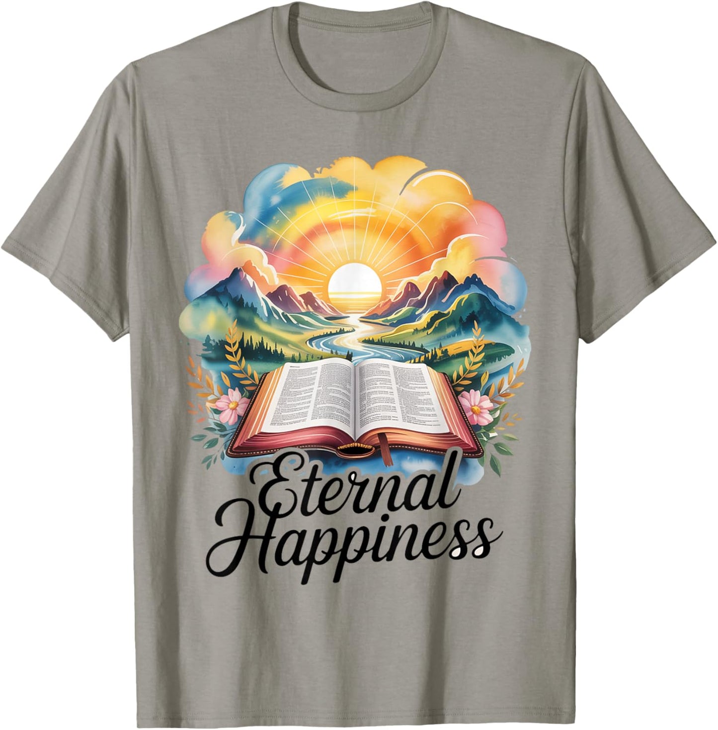 Jehovah's Witness 2026 Convention Eternal Happiness JW ORG T-Shirt - T-Shirt | Sand