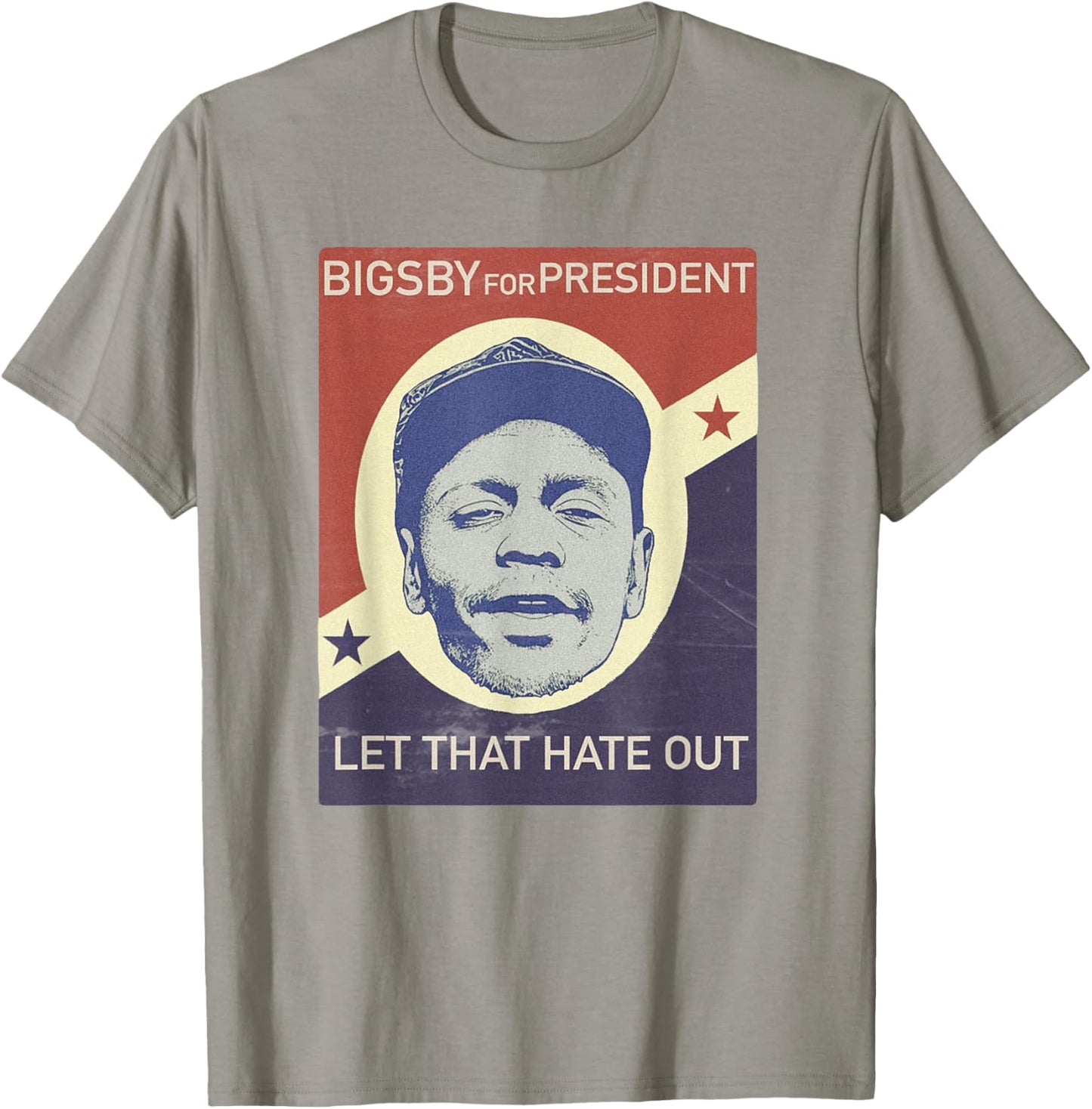 Clayton President Stand up Comic Show Funny Parody T-Shirt - T-Shirt | Sand