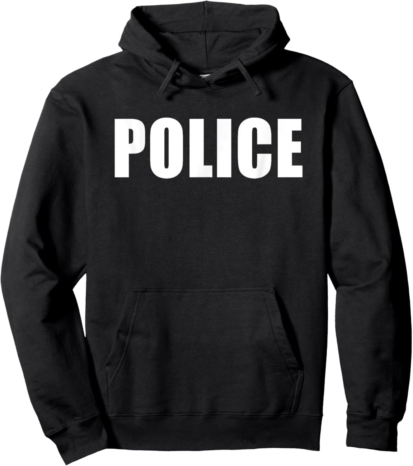 Police Uniform Men Women Policeman Police Officer Costume Hoodie - Hoodie | Black