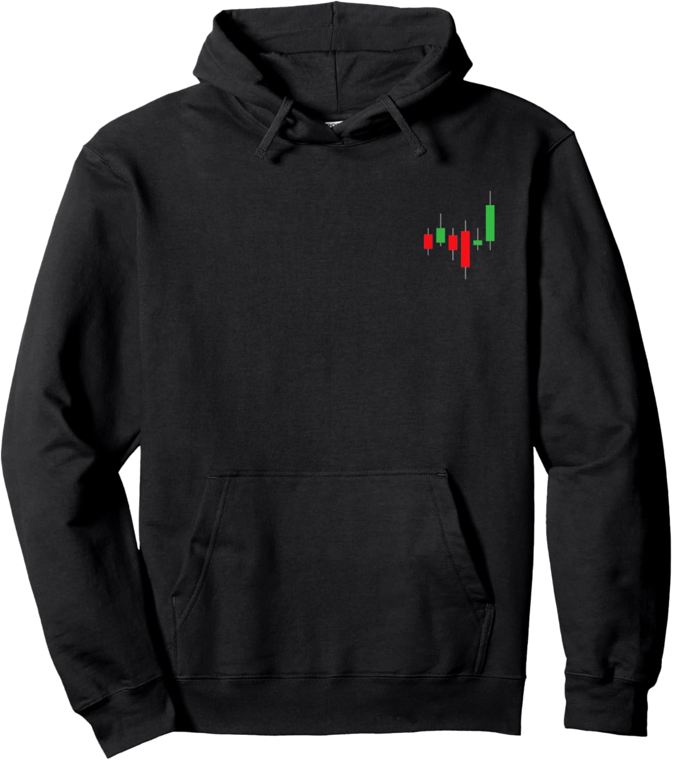 Cute Stock Market Art Women Stock Trader Day Trading Hoodie - Hoodie | Black