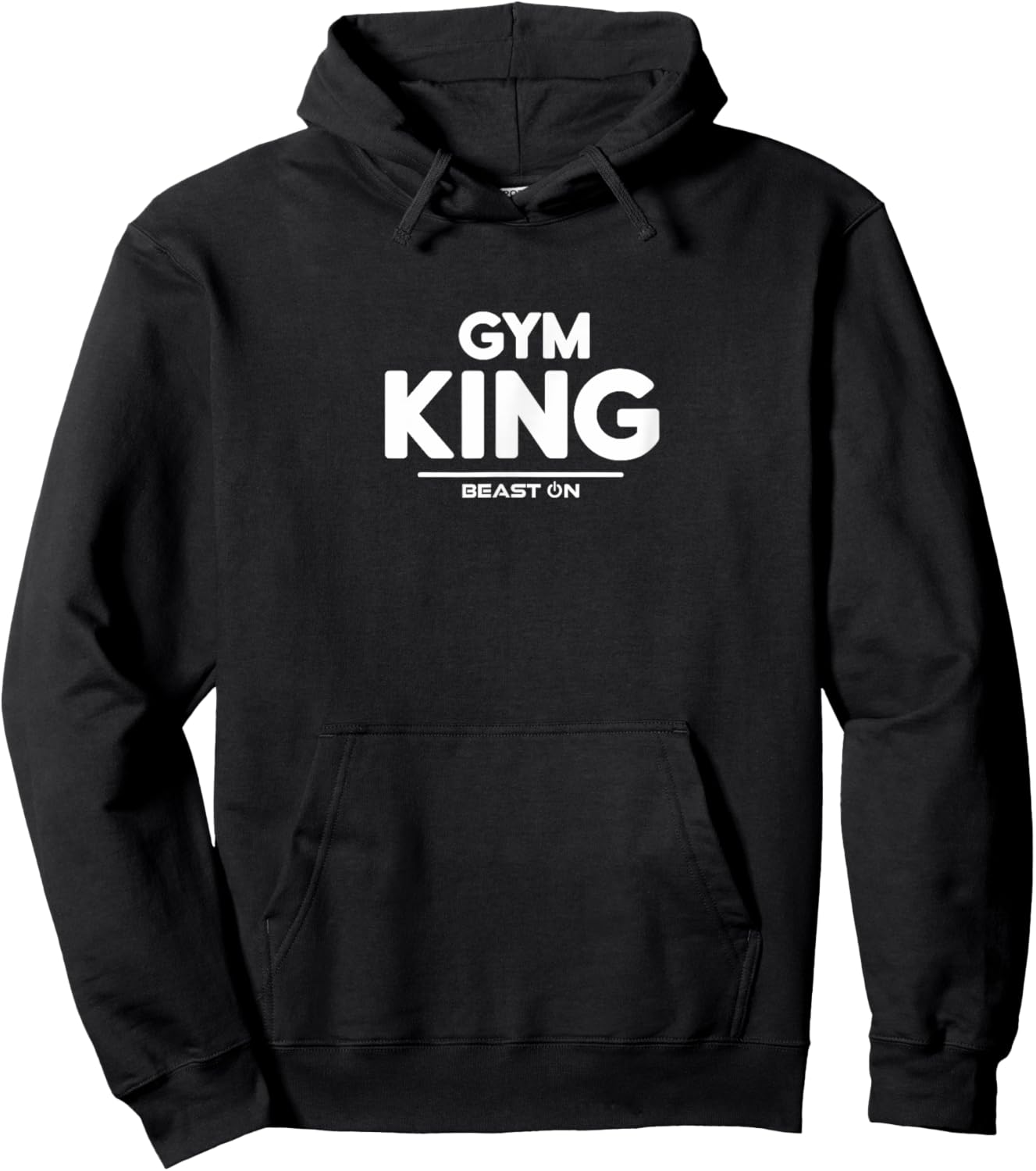 Gym Fitness King Bodybuilding Brave Cool Men's Training Hoodie - Hoodie | Black