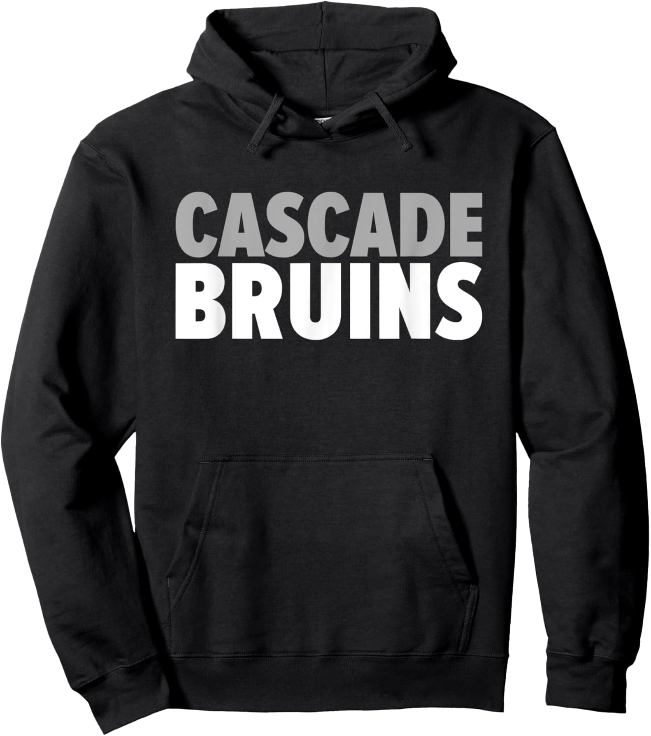 Cascade Bruins Bold Hoodie - Hoodie | Black