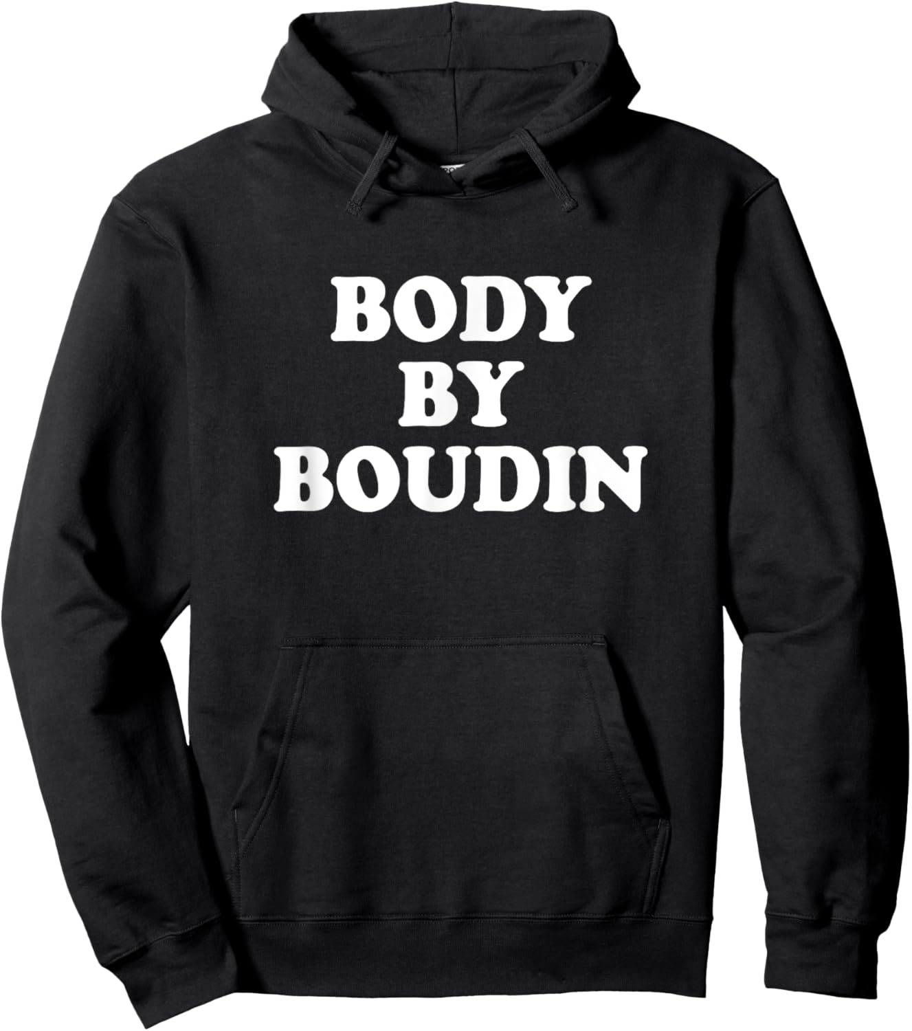 Body By Boudin Funny Louisiana Cajun Food Hoodie - Hoodie | Black
