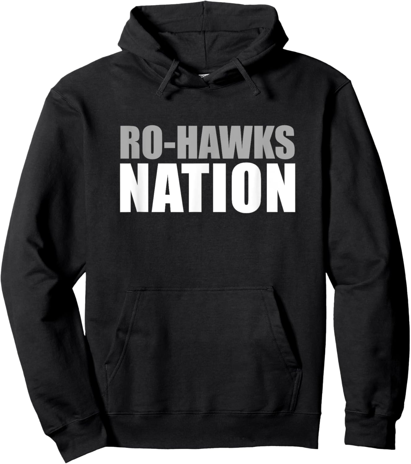 Randolph Ro-Hawks Nation HS Hoodie - Hoodie | Black