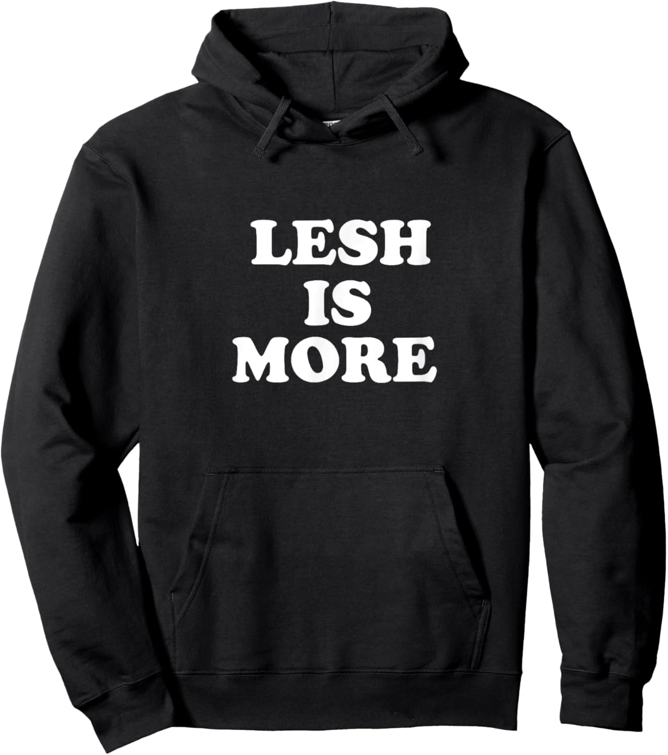 Lesh Is More Classic Rock Jam Band Pun Hoodie - Hoodie | Black