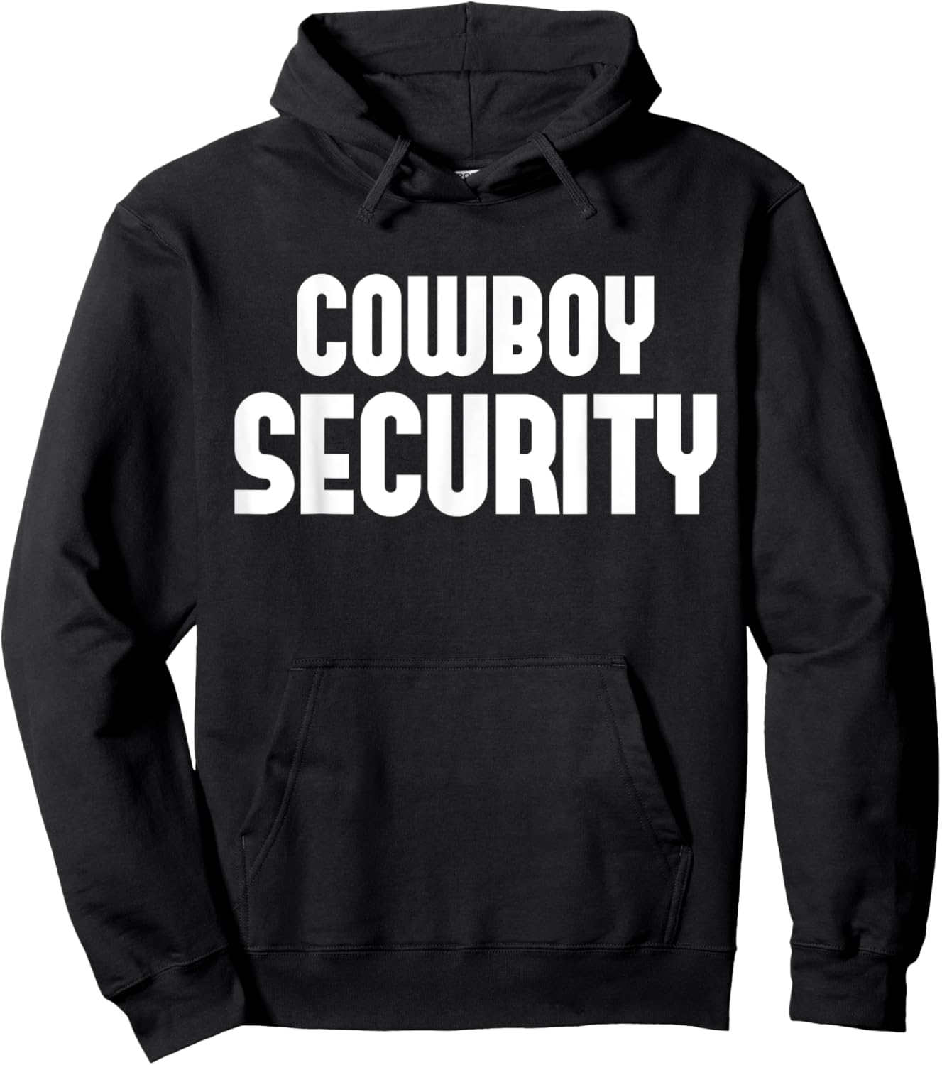 Cowboy Security Hoodie - Hoodie | Black