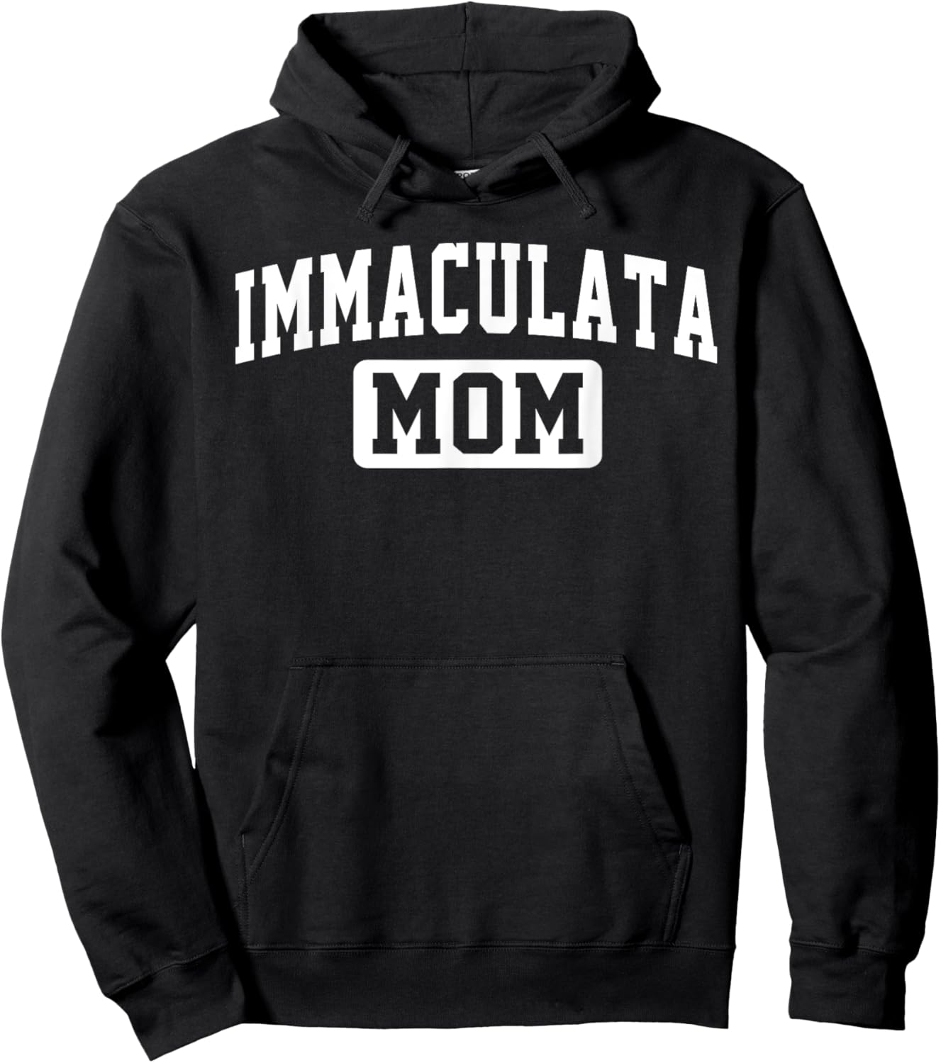 Immaculata University Mom Mother Arch Vintage Family Women Hoodie - Hoodie | Black