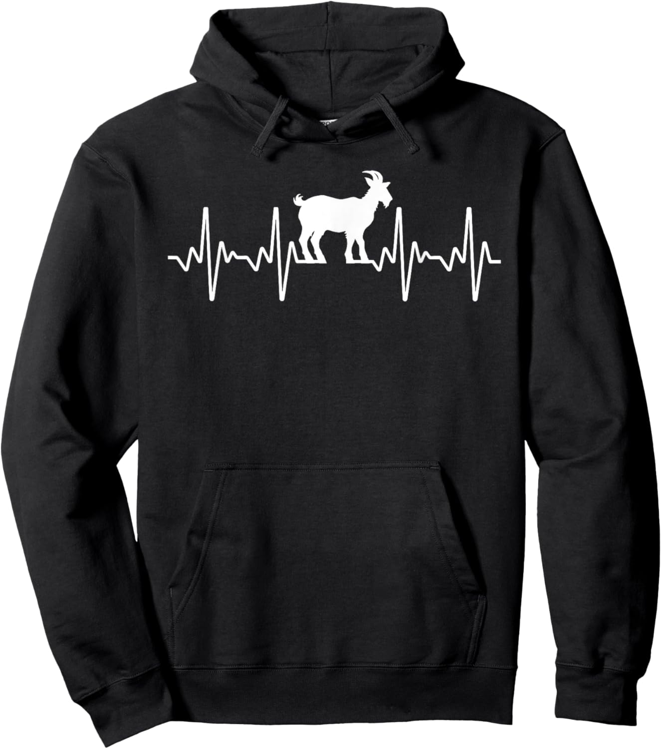 Cool Goat Design Women Farm Animal Pygmy Goat Lovers Hoodie - Hoodie | Black