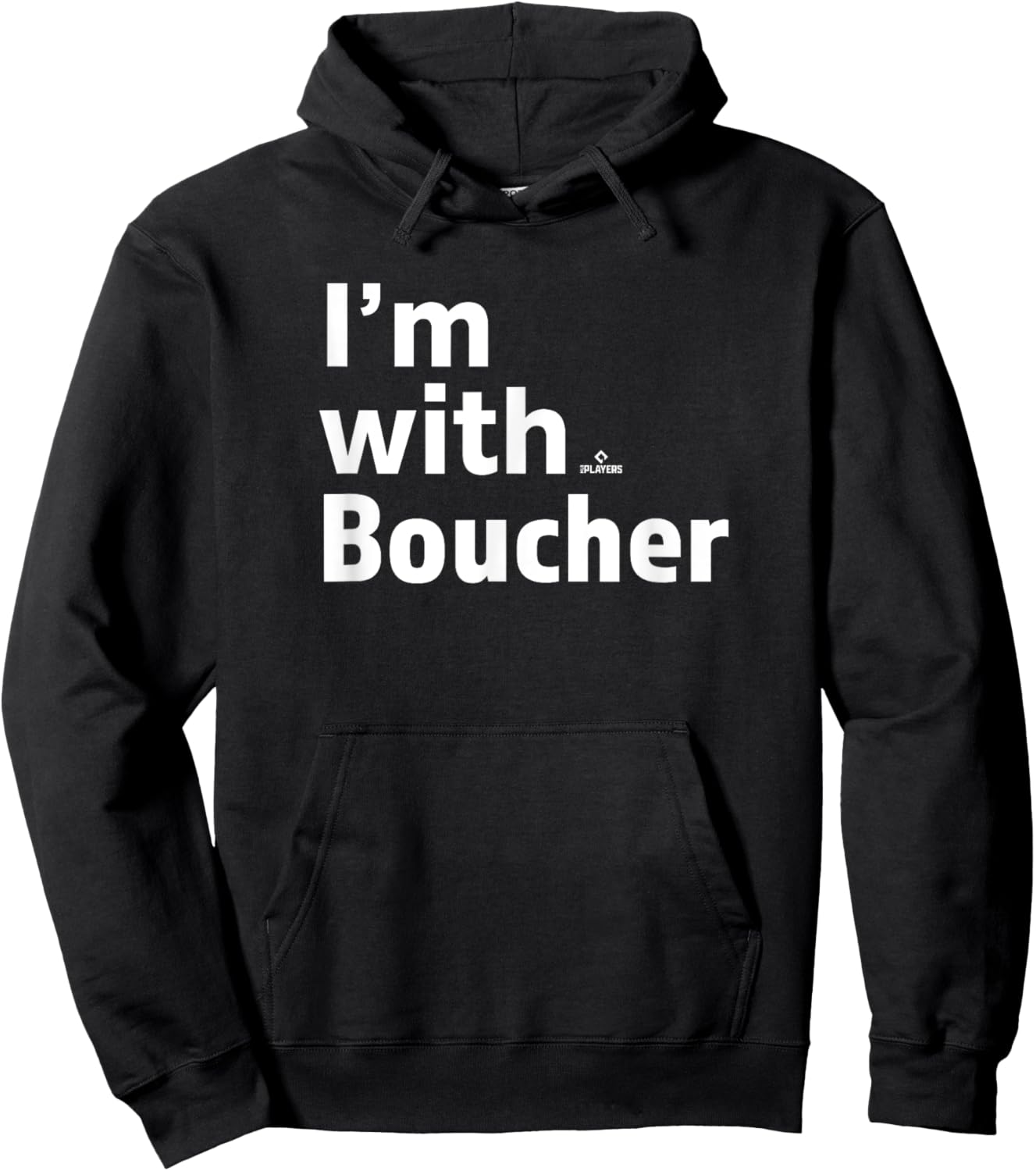 I'm With Adam Boucher Prospect Baseball Fan Gear Hoodie - Hoodie | Black