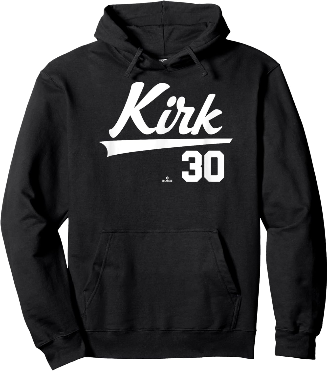 Player Name Swoosh Alejandro Kirk Toronto Baseball MLBPA Hoodie - Hoodie | Black