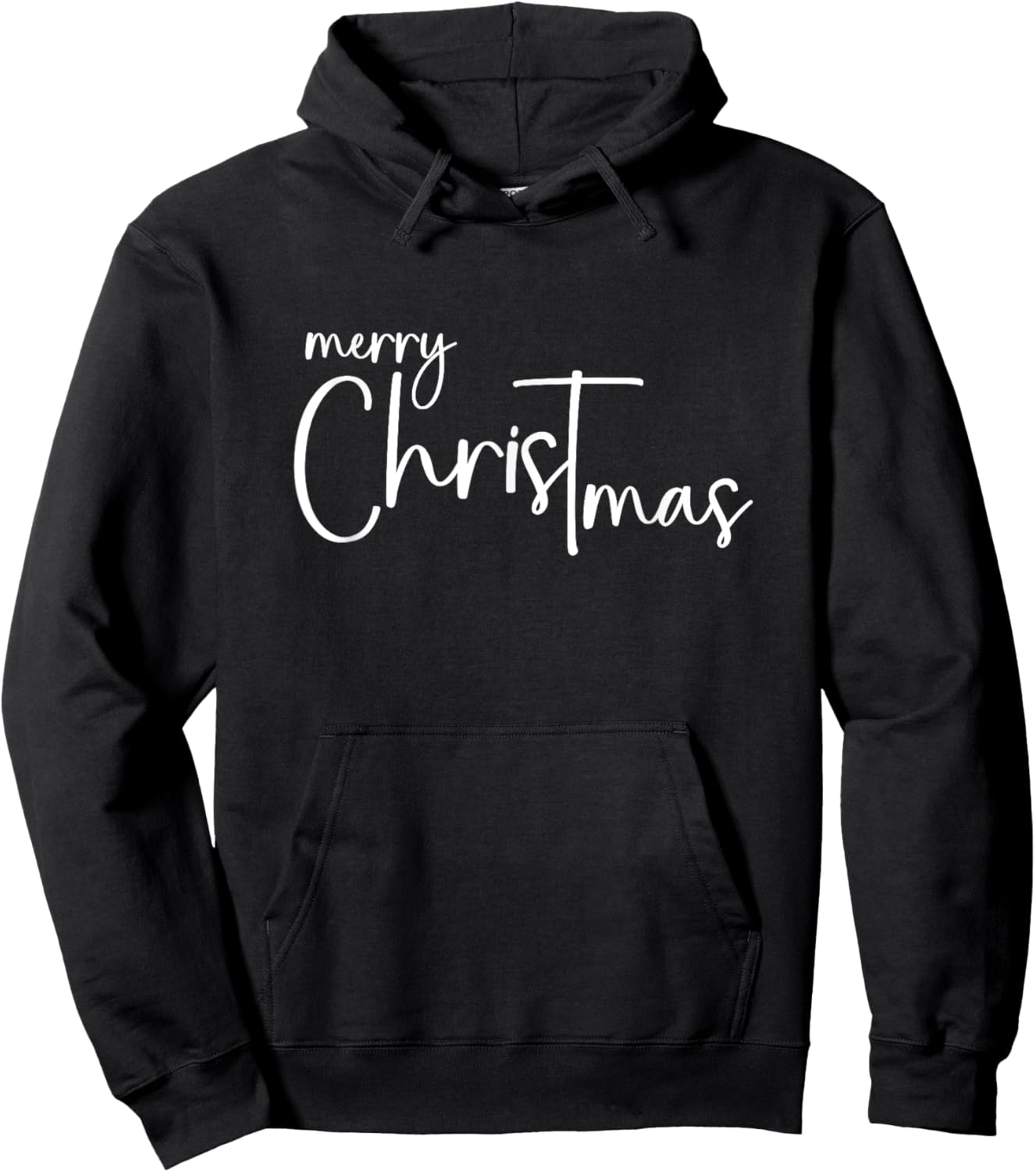 Merry Christ Mas Christmas Begins With Christ Xmas Hoodie - Hoodie | Black