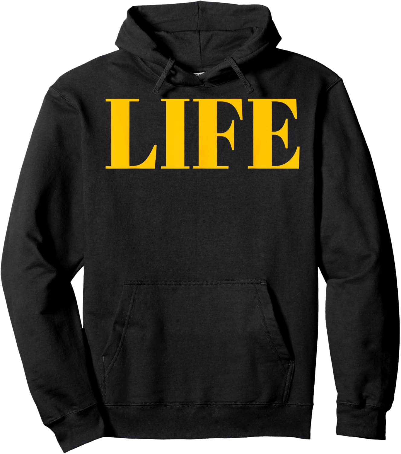 Shirt That Says Life - That Says The Word Life Hoodie - Hoodie | Black