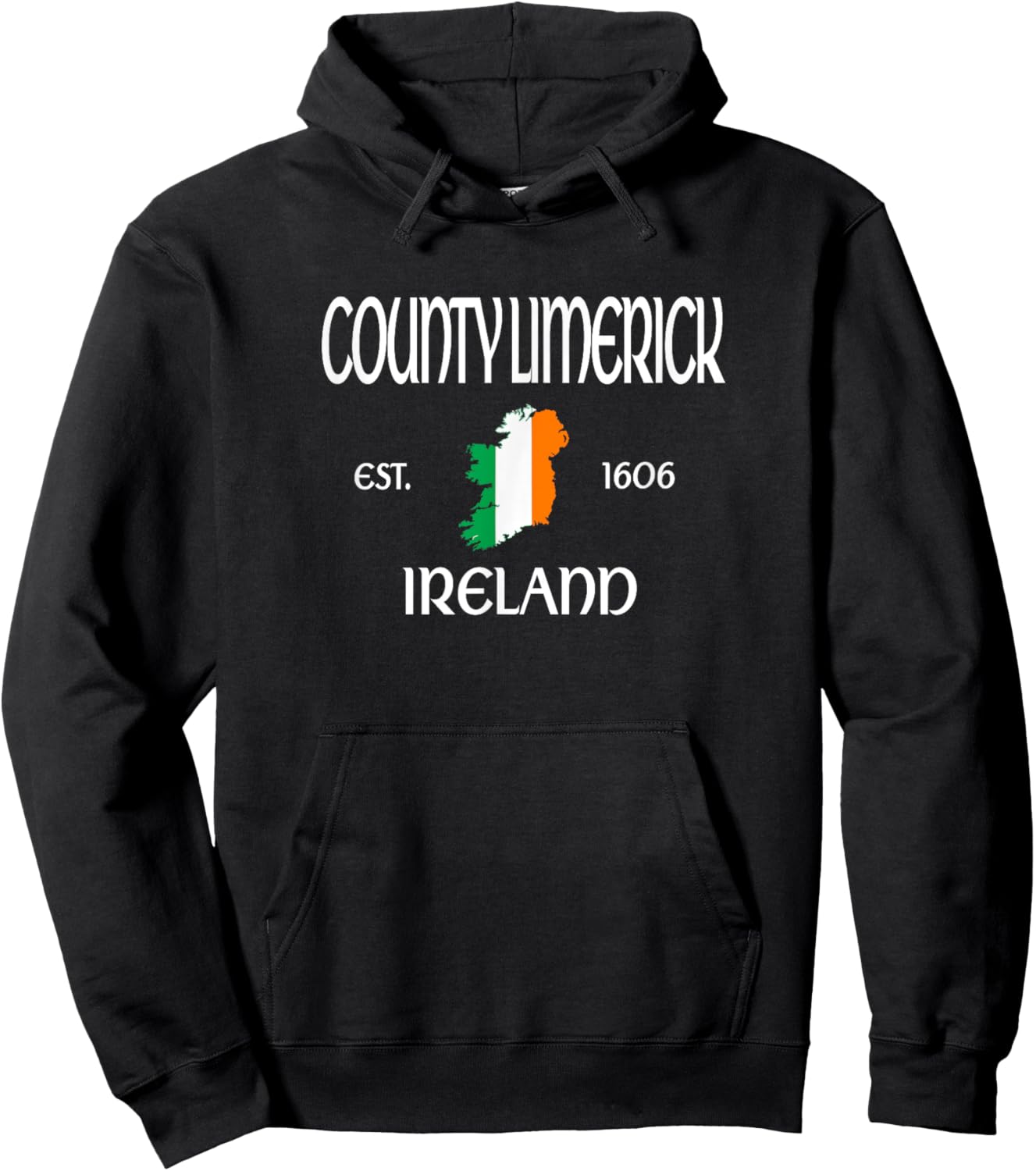 County Limerick Ireland Hoodie - Hoodie | Black