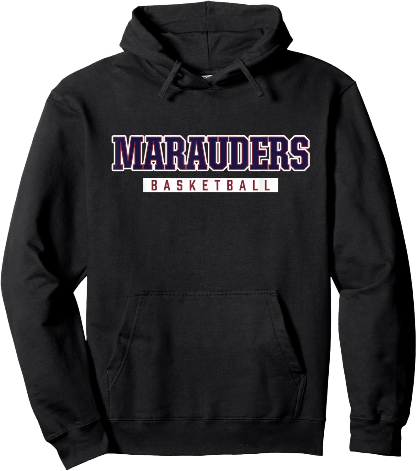 Marauders Basketball Belmont High School Hoodie - Hoodie | Black