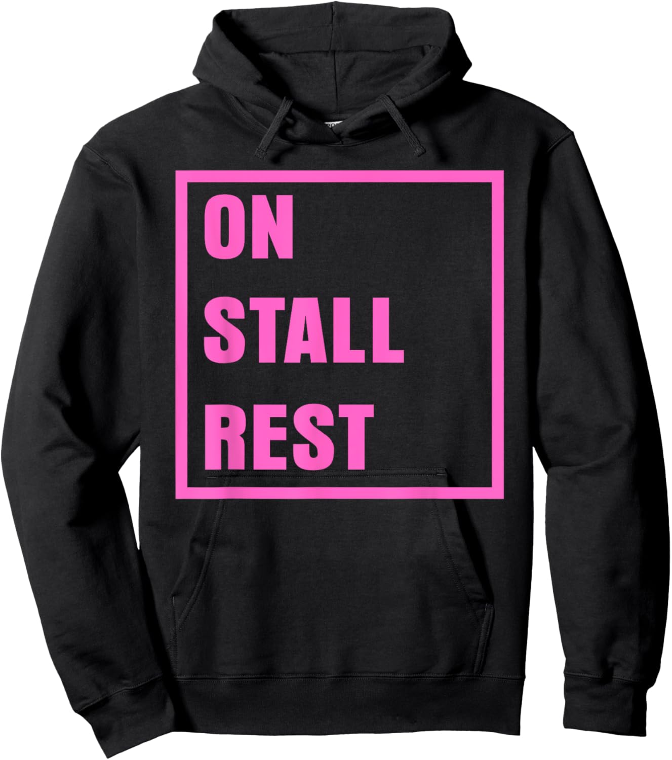 On Stall Rest Horse Lover Girlfriend Hoodie - Hoodie | Black