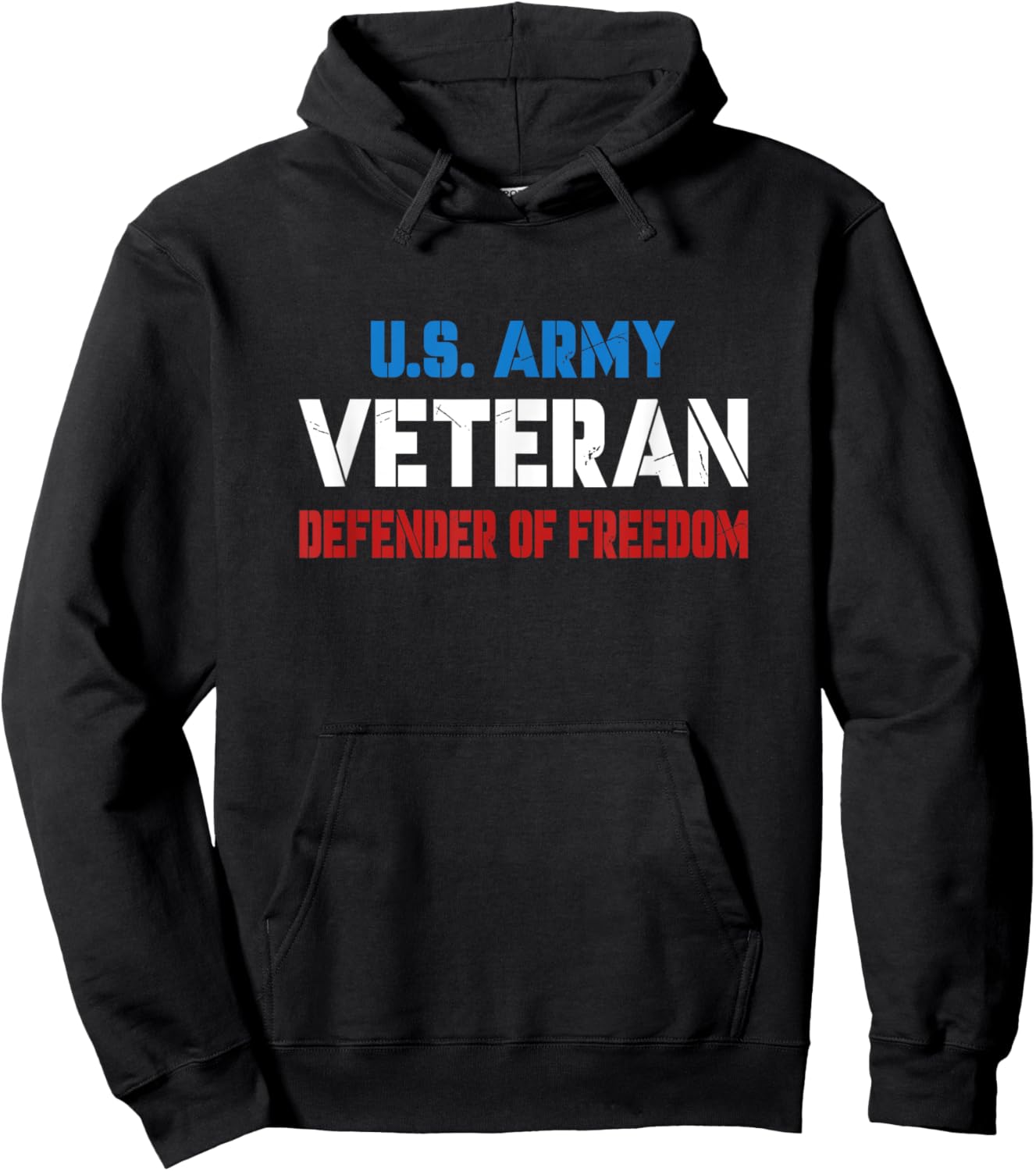 Veteran USA Veterans Day US Army America Veteran Hoodie - Hoodie | Black