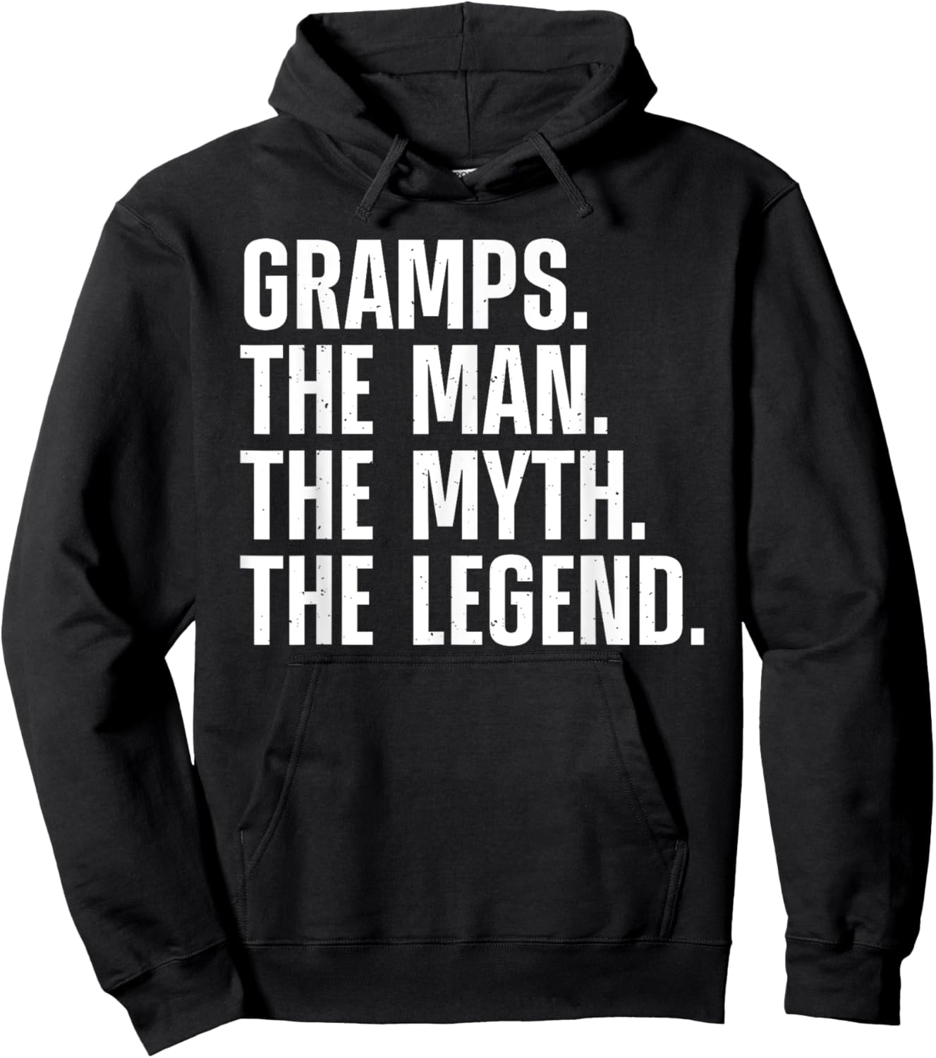 Gramps Design For Grandpa Grandfather From Grandkids Gramps Hoodie - Hoodie | Black