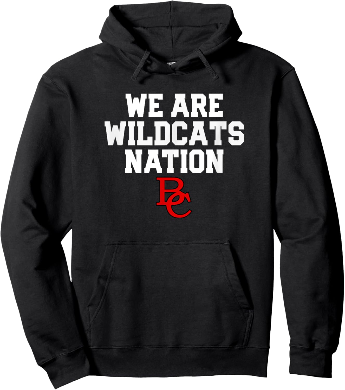 Baker County Wildcats Logo Nation HS Hoodie - Hoodie | Black