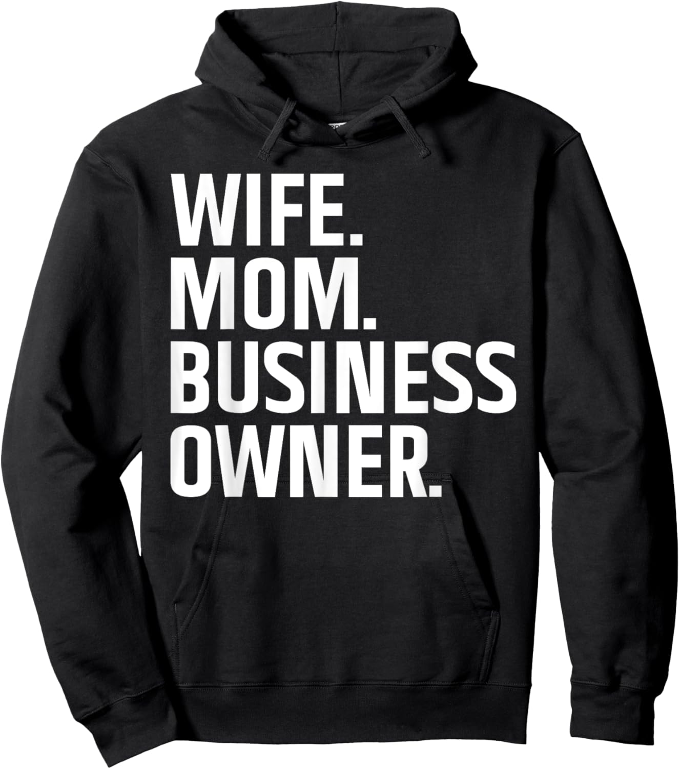 Business Owner Art For Wife Mom CEO Small Business Owner Hoodie - Hoodie | Black