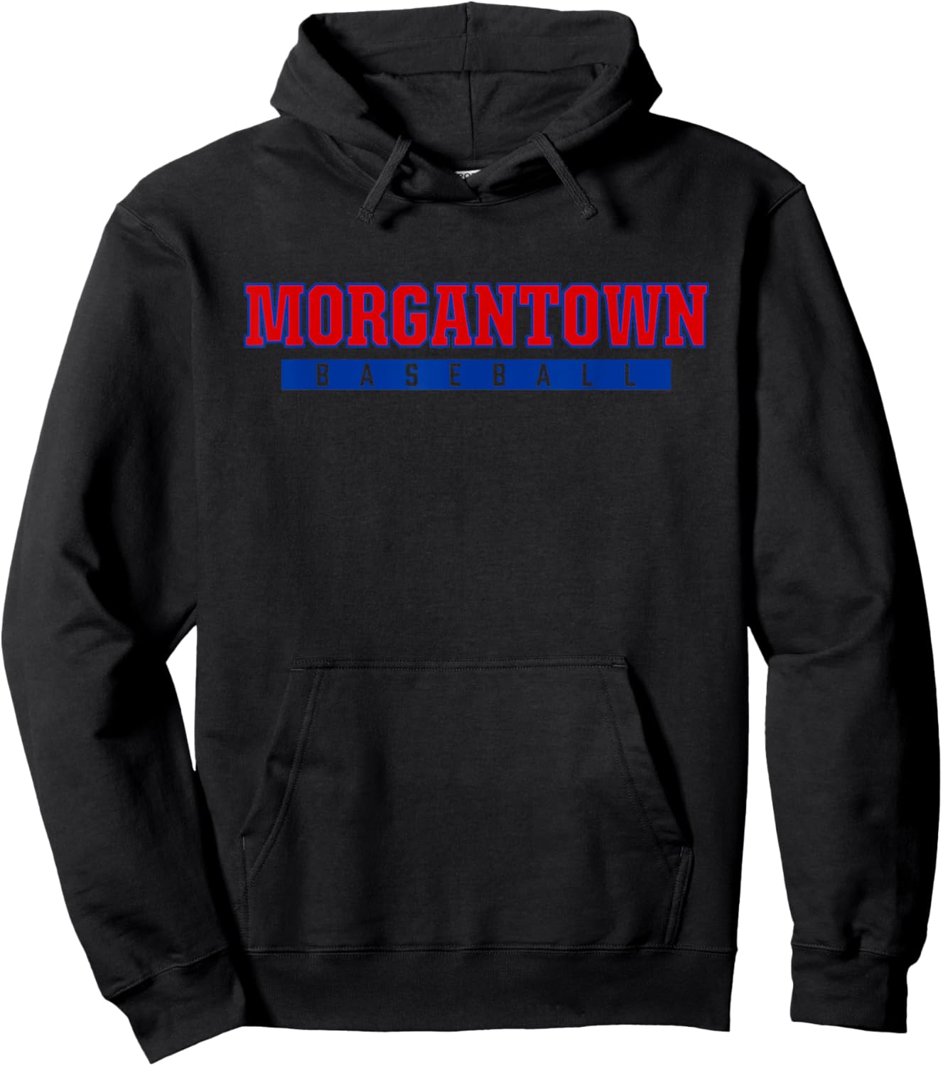 Morgantown High School Baseball Hoodie - Hoodie | Black