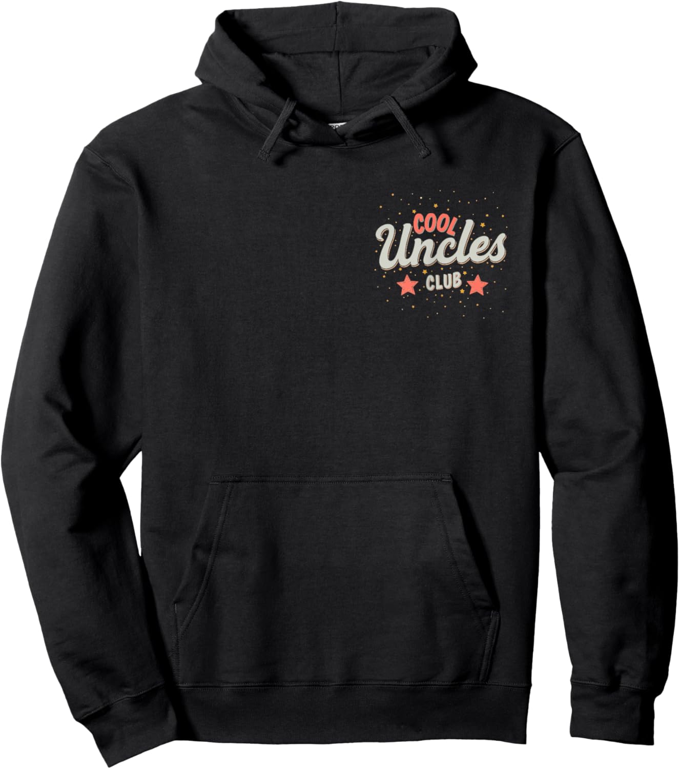 Cool Uncles Club Best Uncle Ever Funny Pocket Fathers 0CGB9Q Hoodie - Hoodie | Black