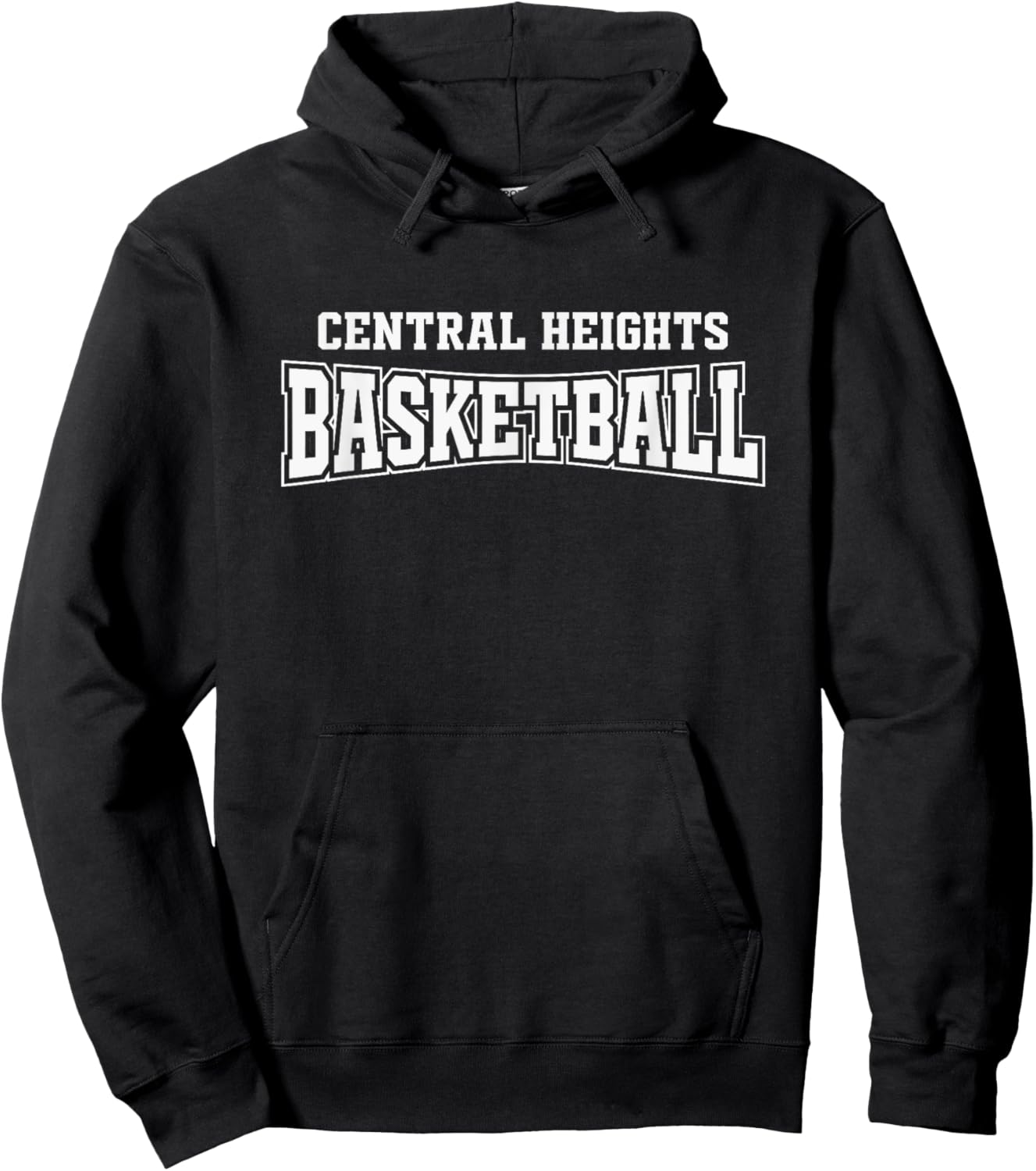 Central Heights High School Basketball Warp HS Hoodie - Hoodie | Black