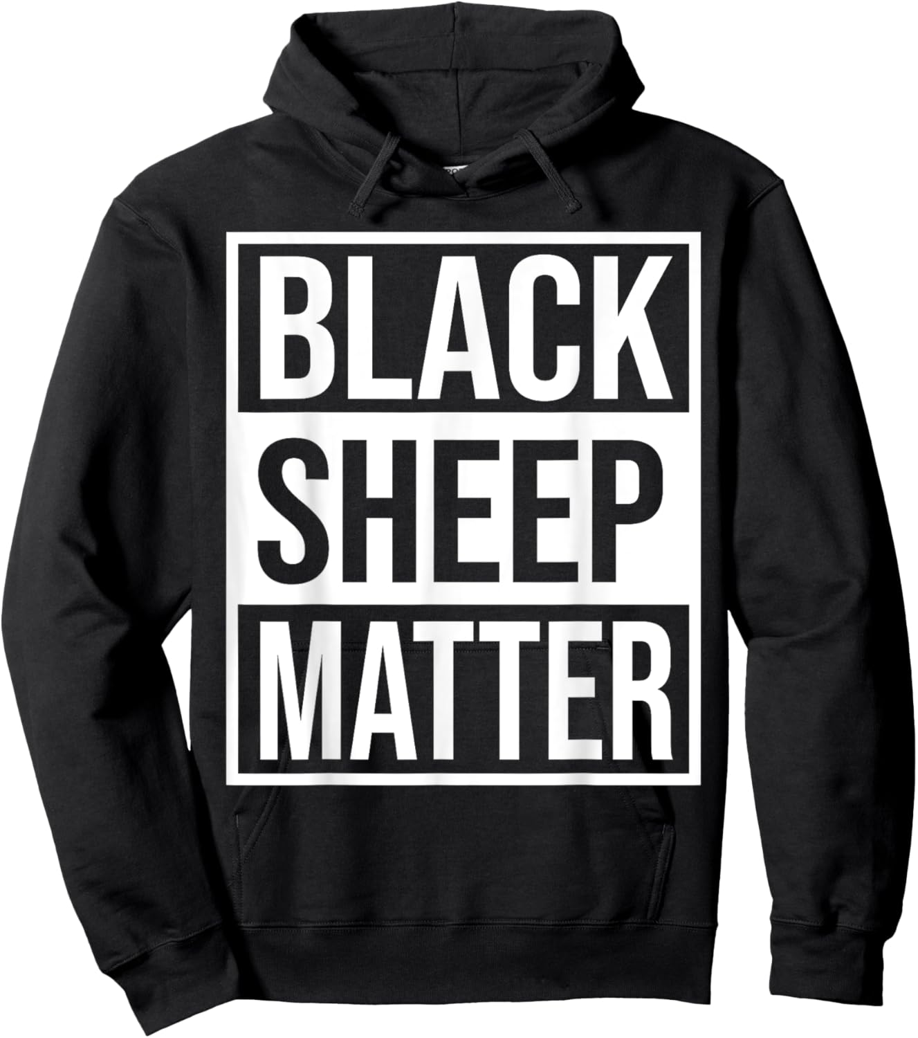 Black Sheep Matter We Have The Same Heart Inside History Hoodie - Hoodie | Black