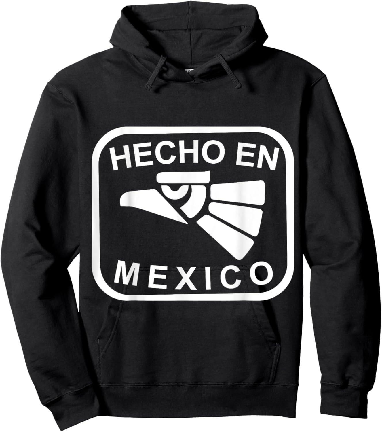 Mexico Vintage Mexican Flag Pride Hecho en Mexico Jersey Hoodie - Hoodie | Black