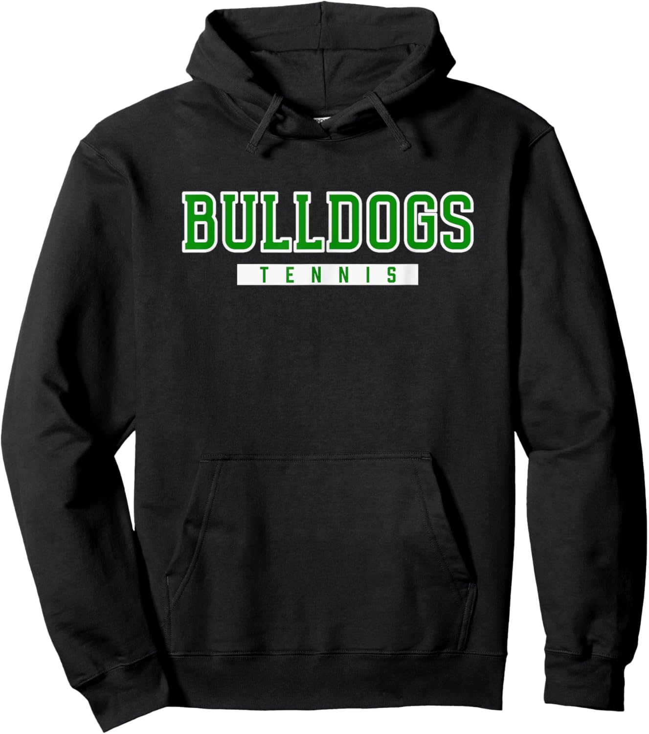 Irvington Bulldogs Tennis Hoodie - Hoodie | Black