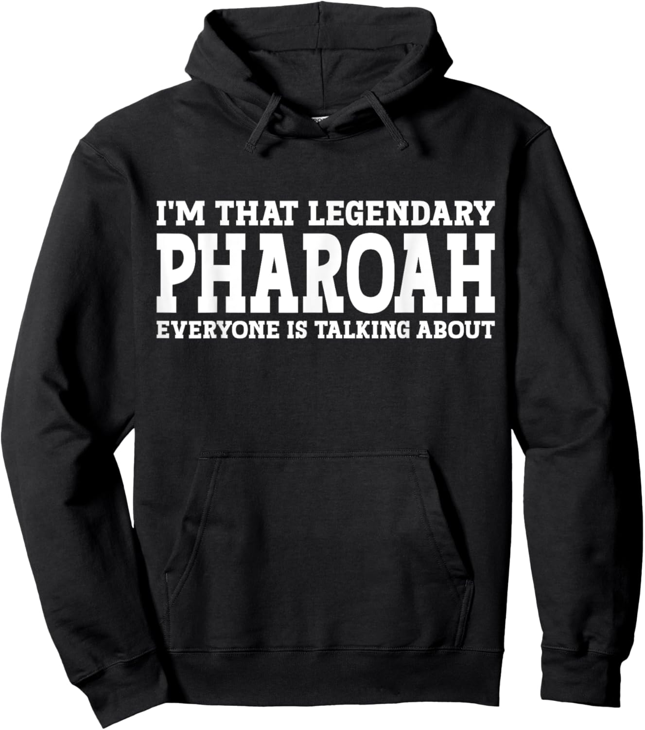 Pharoah Personal Name First Name Funny Pharoah Hoodie - Hoodie | Black