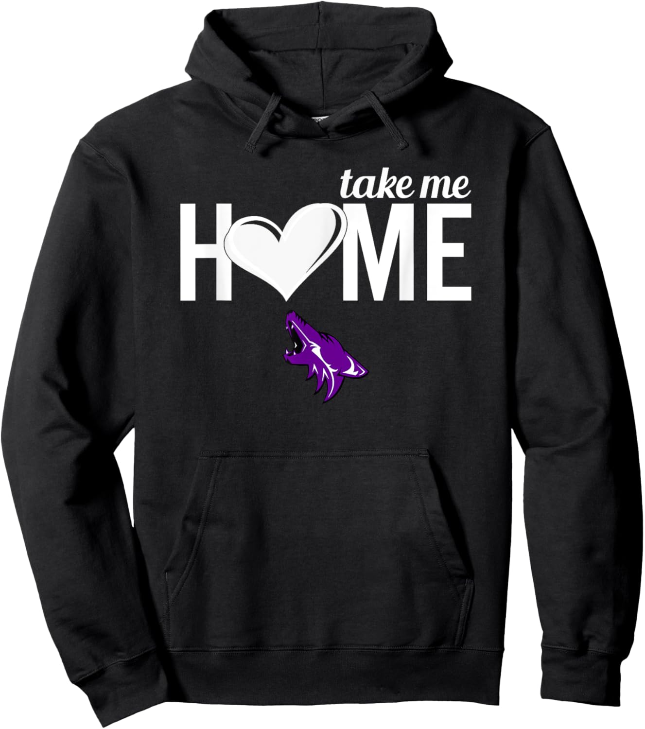 Anna Coyotes Logo Take Me Home HS Hoodie - Hoodie | Black