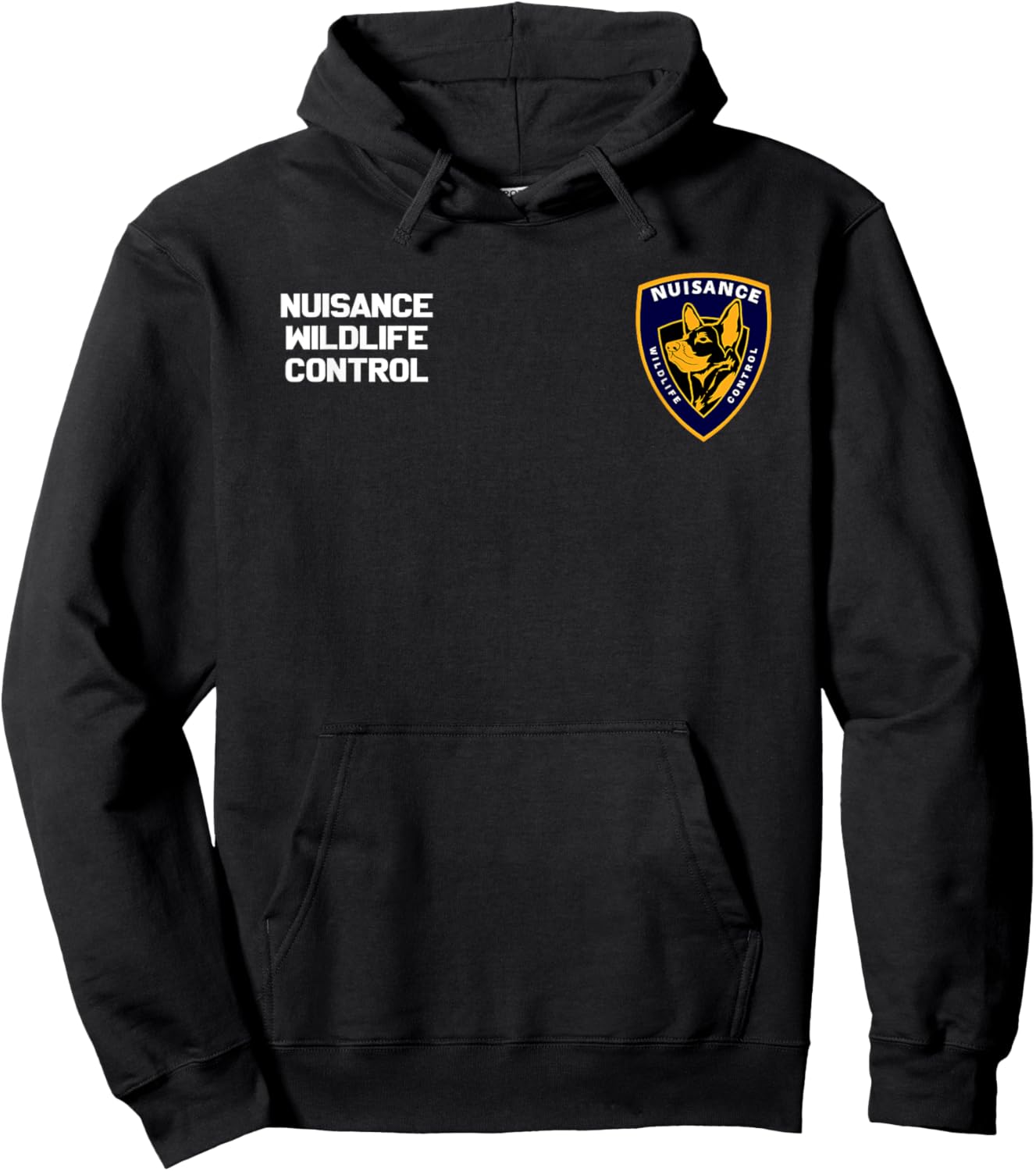 Animal Control & Rescue Officer Wildlife Control Operator Hoodie - Hoodie | Black