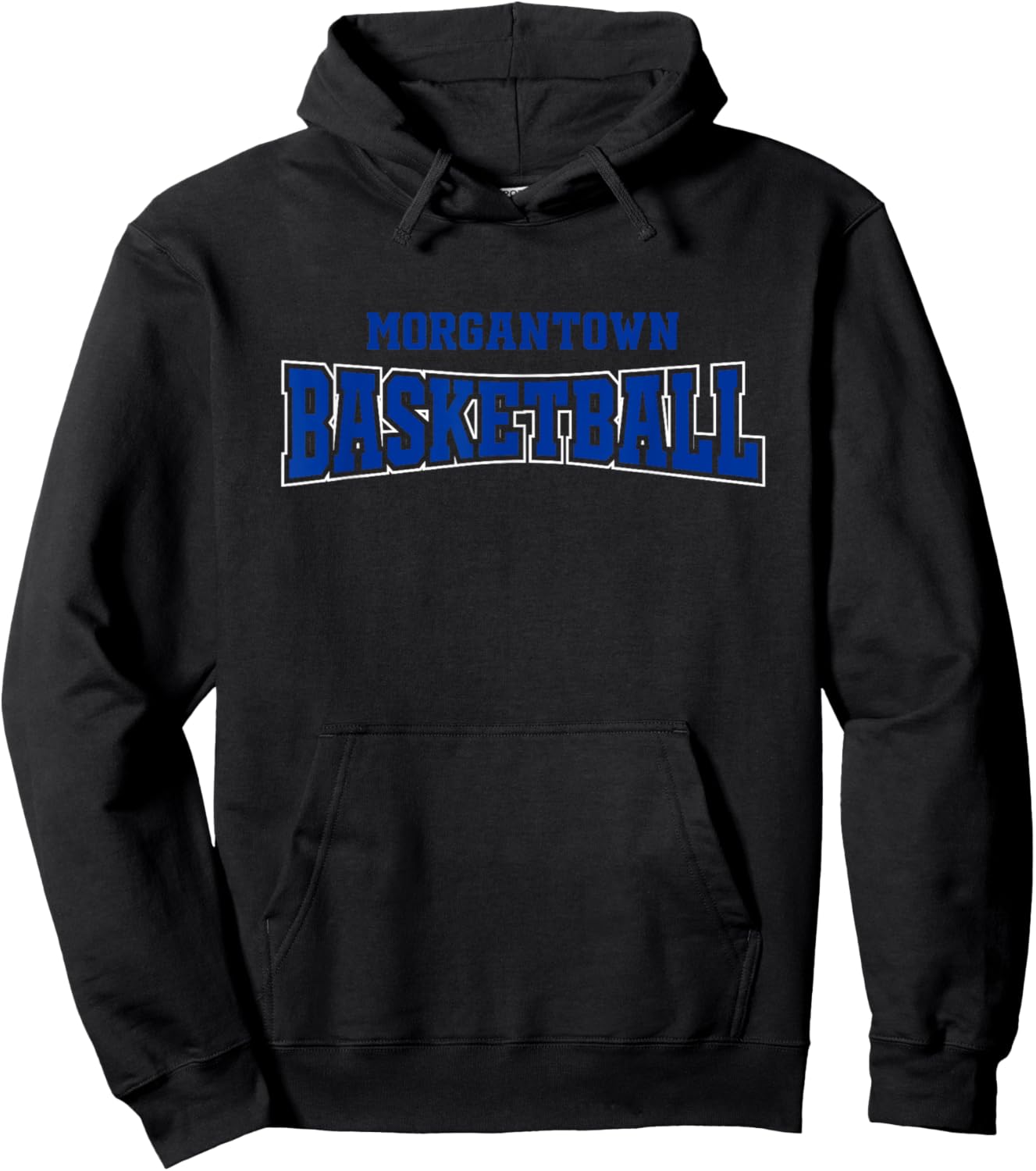Morgantown High School Basketball Warp HS Hoodie - Hoodie | Black