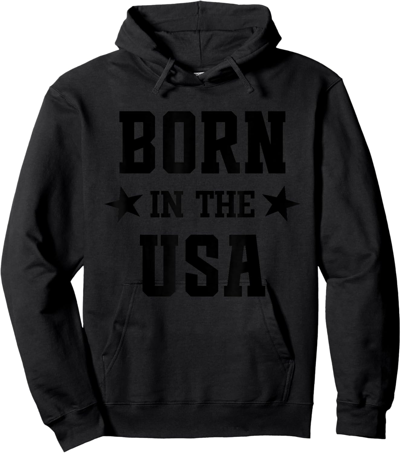 Born in the USA Hoodie - Hoodie | Black