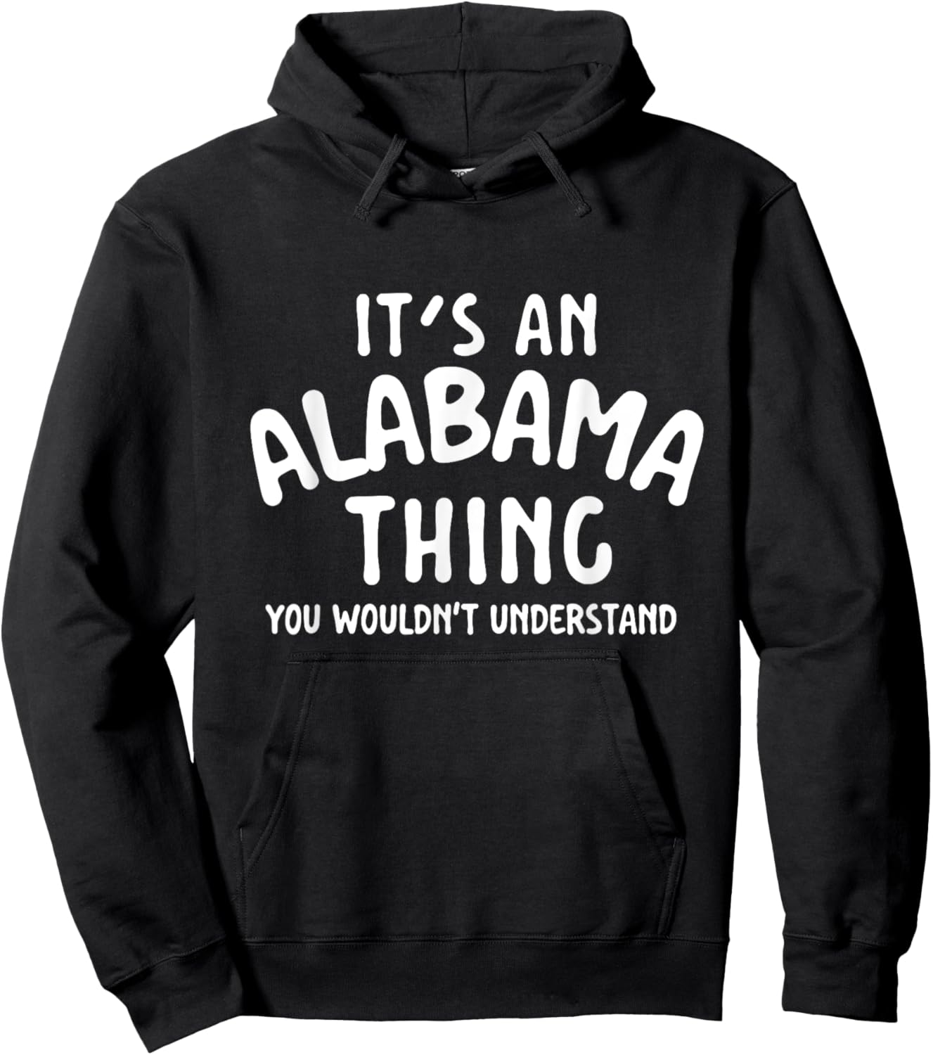 It's An Alabama Thing - Alabama Football Lover Game Day Hoodie - Hoodie | Black