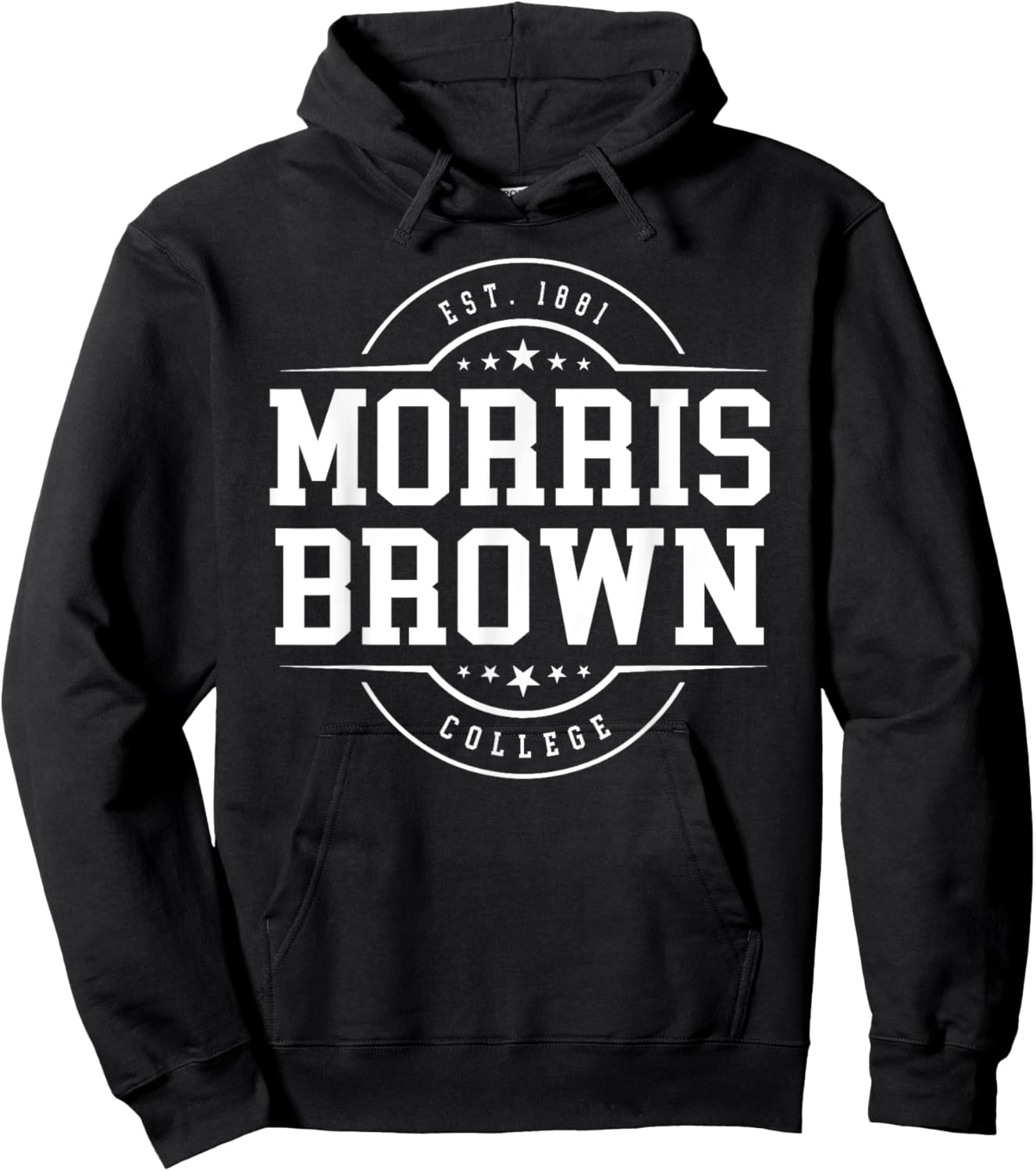 Morris Brown College Arch Vintage Classic Design Gifts Men Hoodie - Hoodie | Black