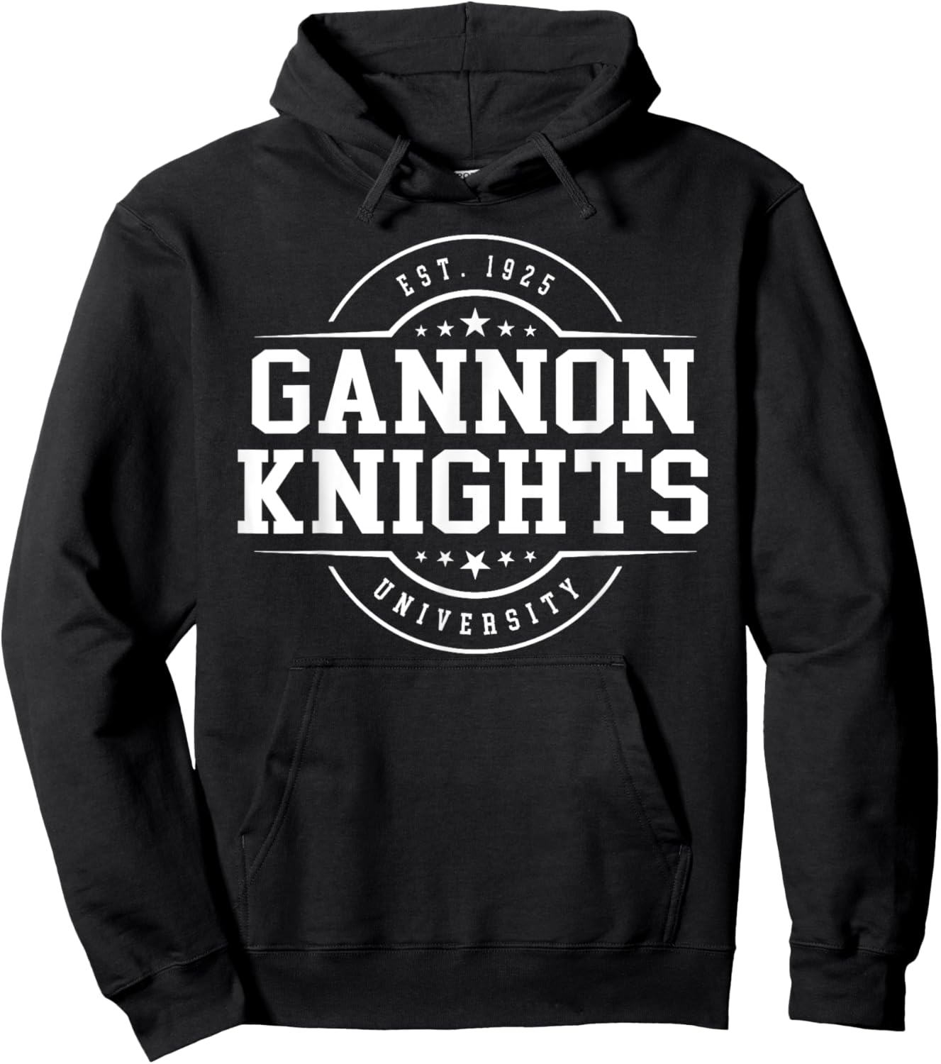 Gannon University Knights Arch Vintage Classic Design Gifts Hoodie - Hoodie | Black