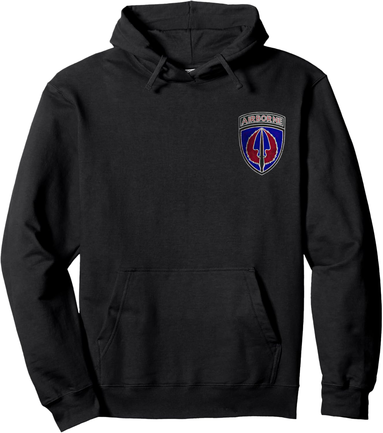 USASOAC 160th SOAR Fort Liberty Logo Military Veteran Papa Hoodie - Hoodie | Black