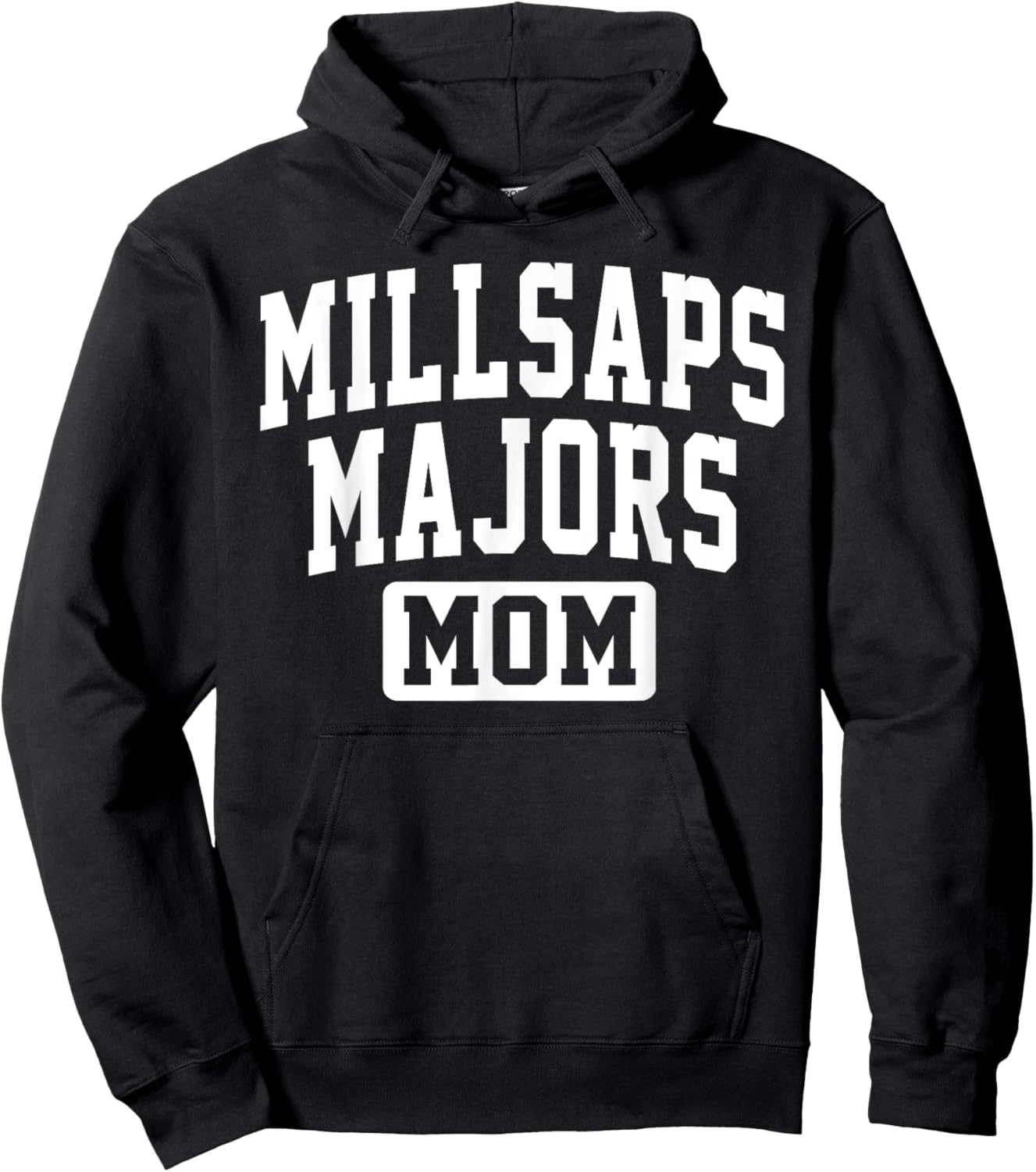 Millsaps College Majors Mom Mother Arch Vintage Family Women Hoodie - Hoodie | Black