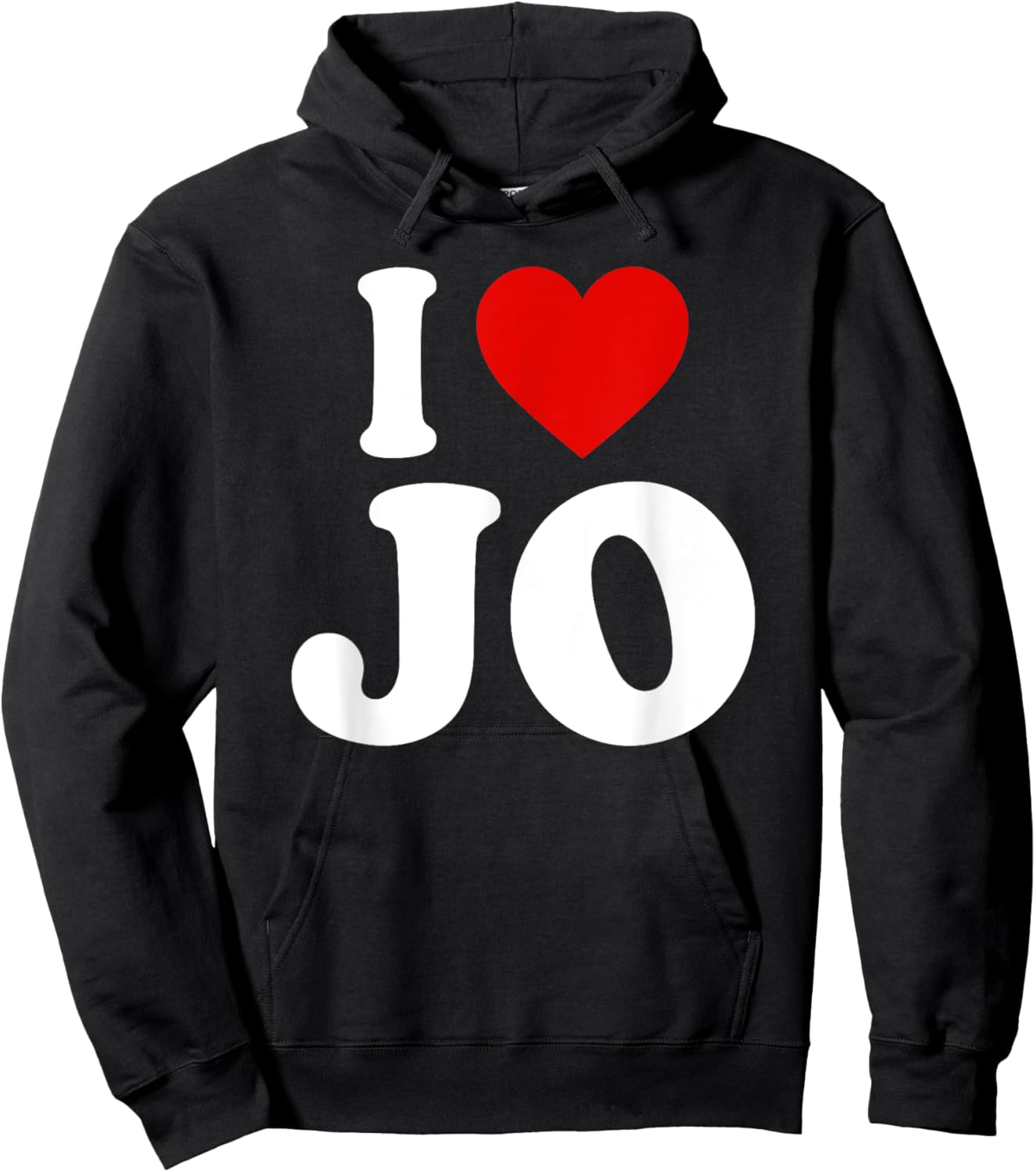 I Heart Love Jo Hoodie - Hoodie | Black