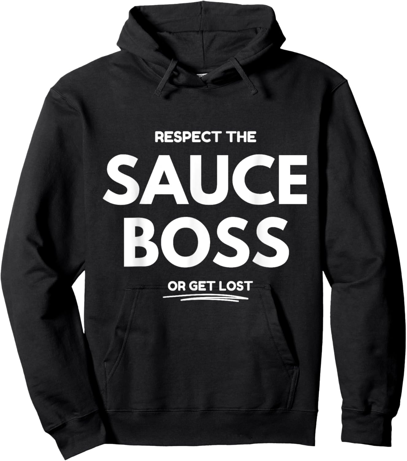 The Sauce Boss Hoodie - Hoodie | Black