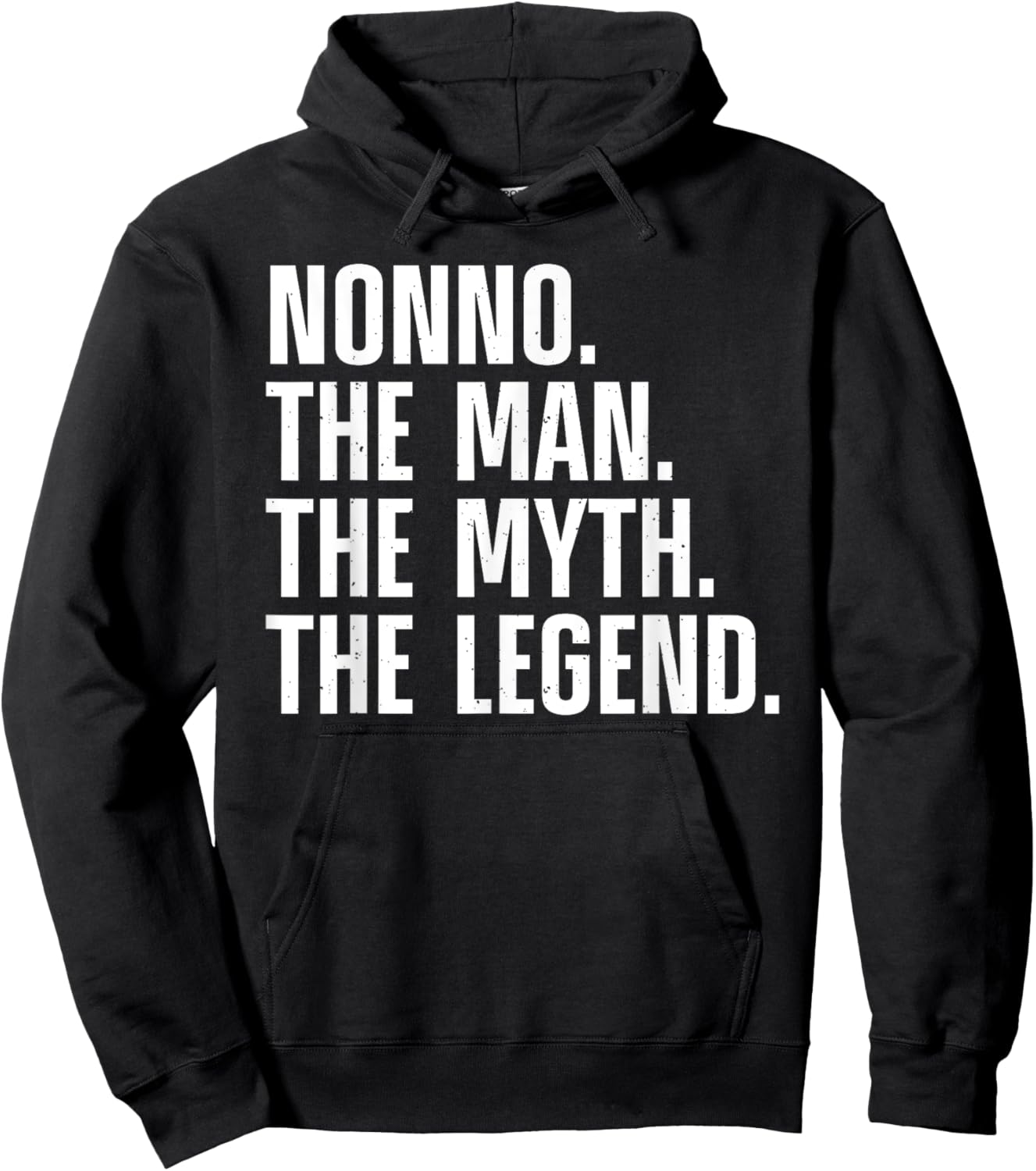 Nonno Design For Grandpa Grandfather From Grandkids Nonno Hoodie - Hoodie | Black