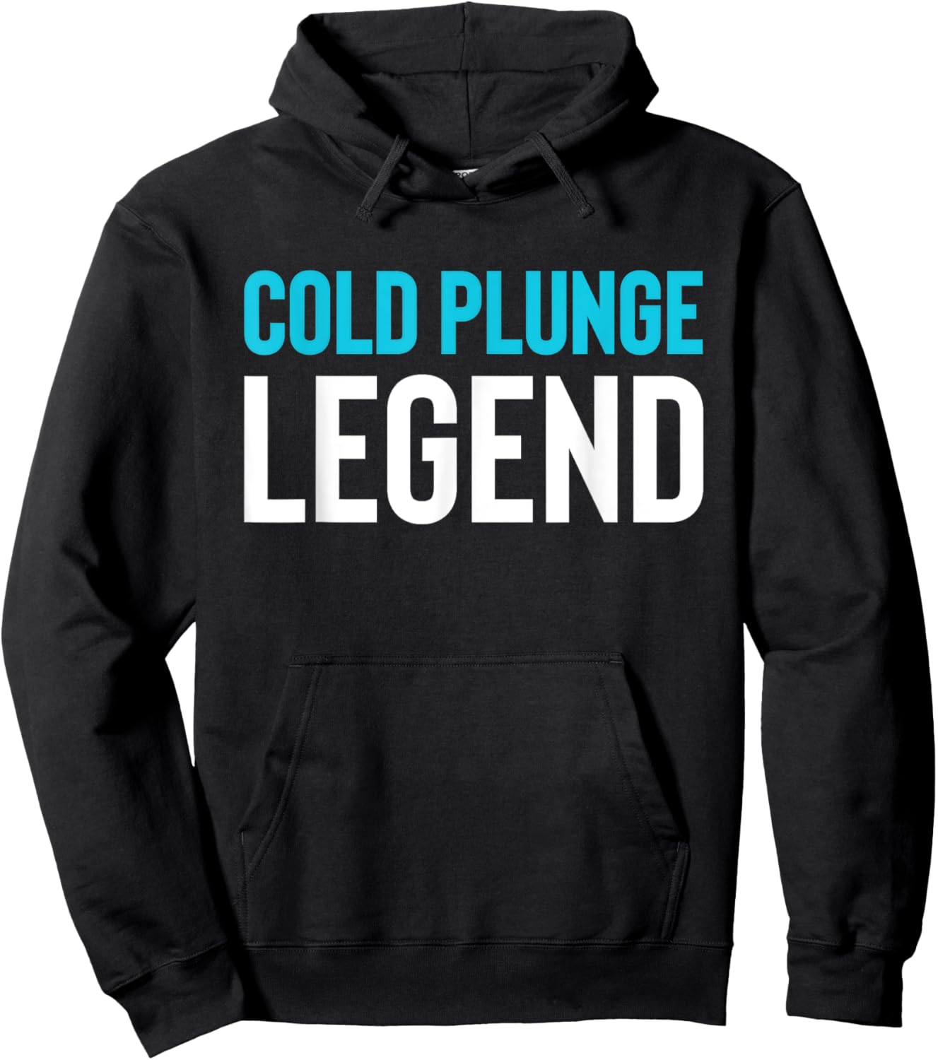Cold Plunge Legend Ice Bath Hoodie - Hoodie | Black