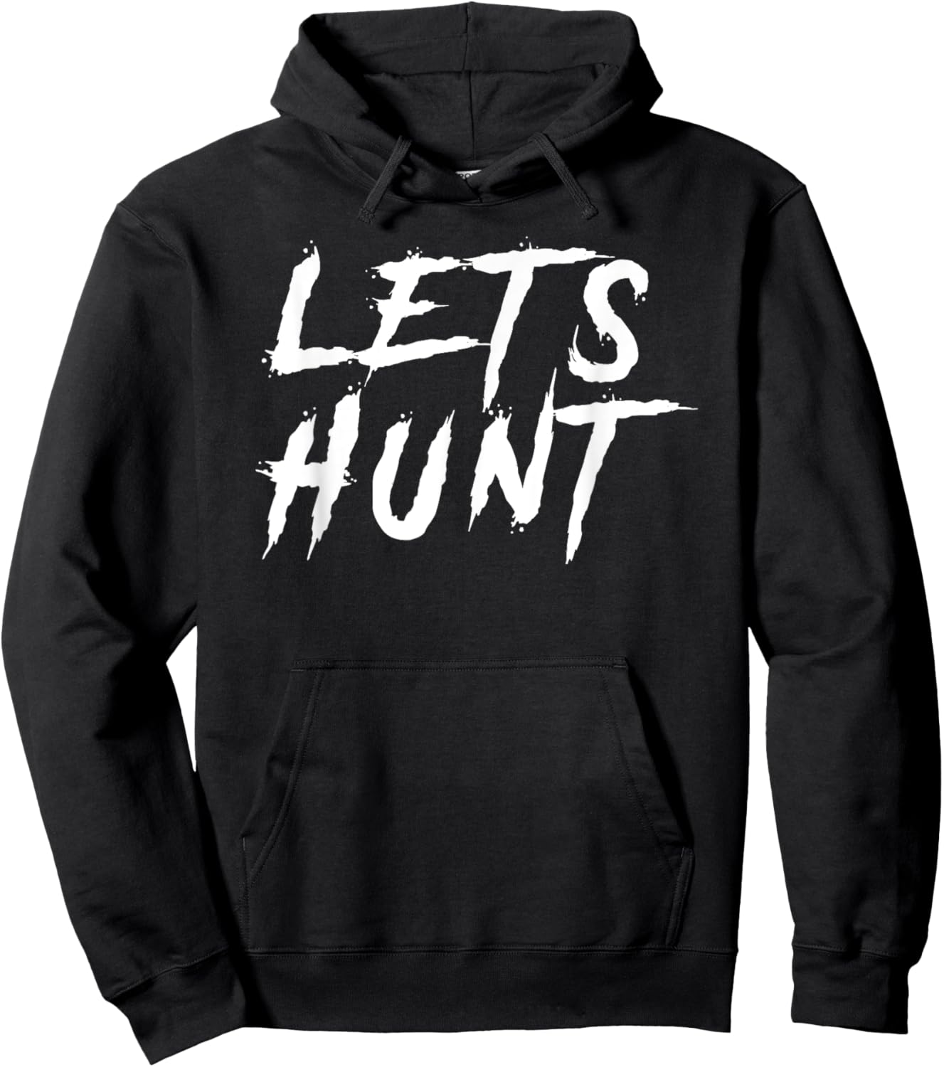 Lets Hunt Football Tailgate Hoodie - Hoodie | Black