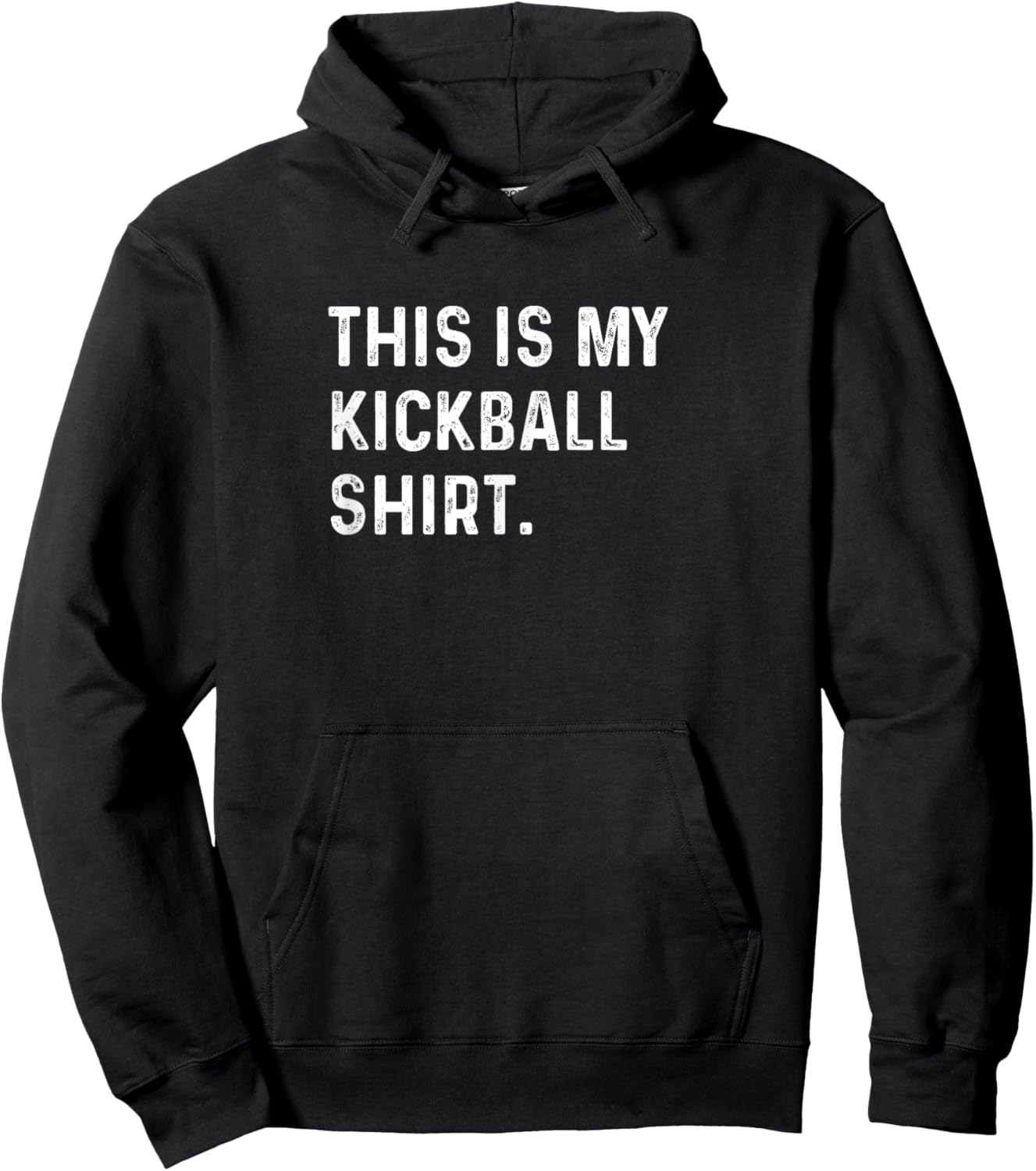 This Is My Kickball Shirt - Game Player Sport Hoodie - Hoodie | Black